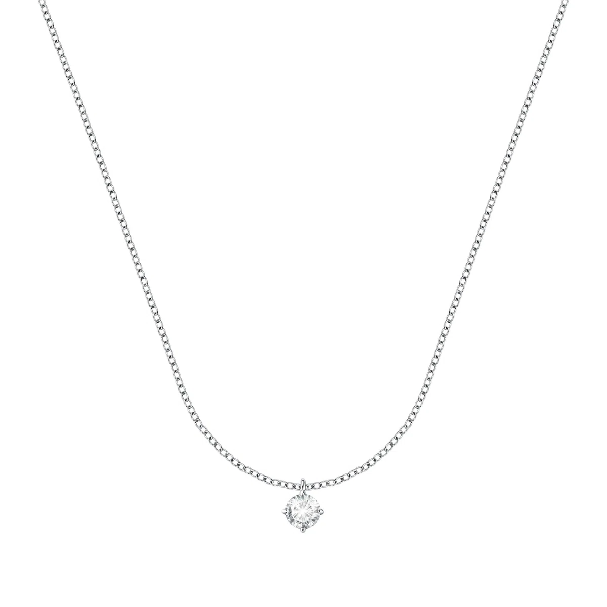 BLUESPIRIT Collana da donna, Collezione Aurora, in Argento 925, Zirconi,Idee regalo - P.25U210000600