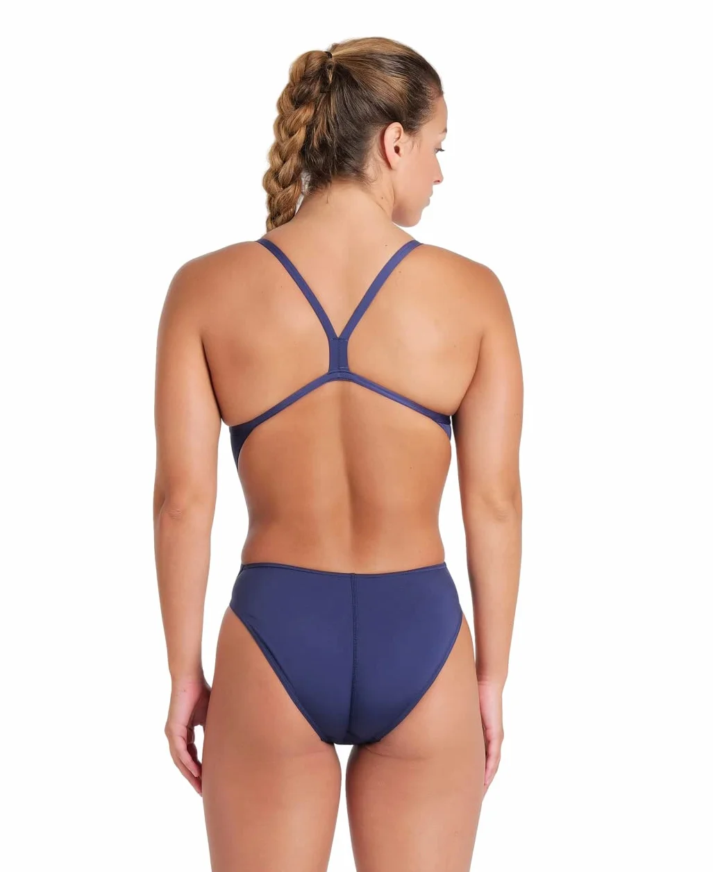 ARENA Sfida Donna Open Back MaxLife One Piece Solid Team Costume da Bagno Intero Donna (Pacco da 1)