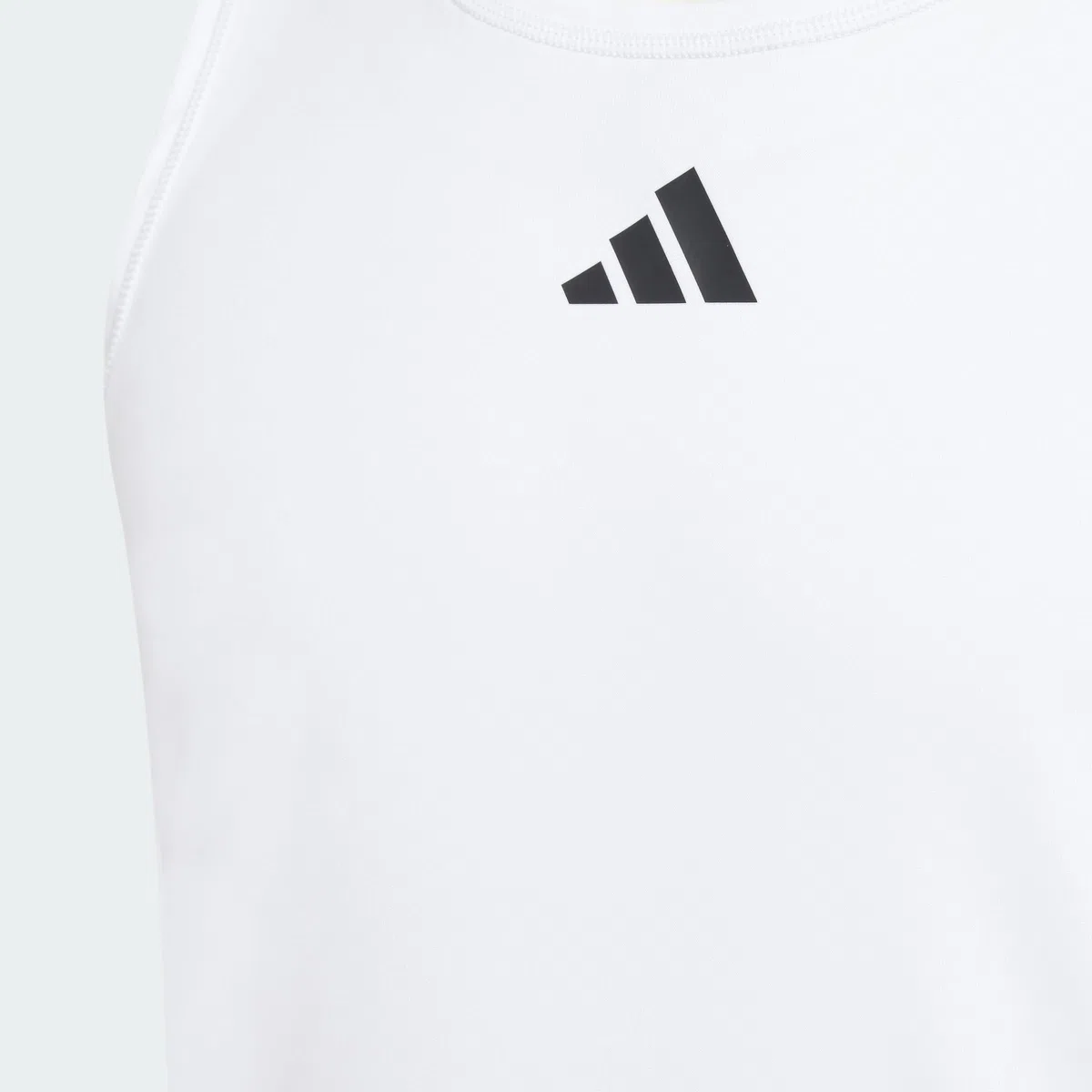 adidas Bambina Girls Club Tank Top, White, 9-10 Years