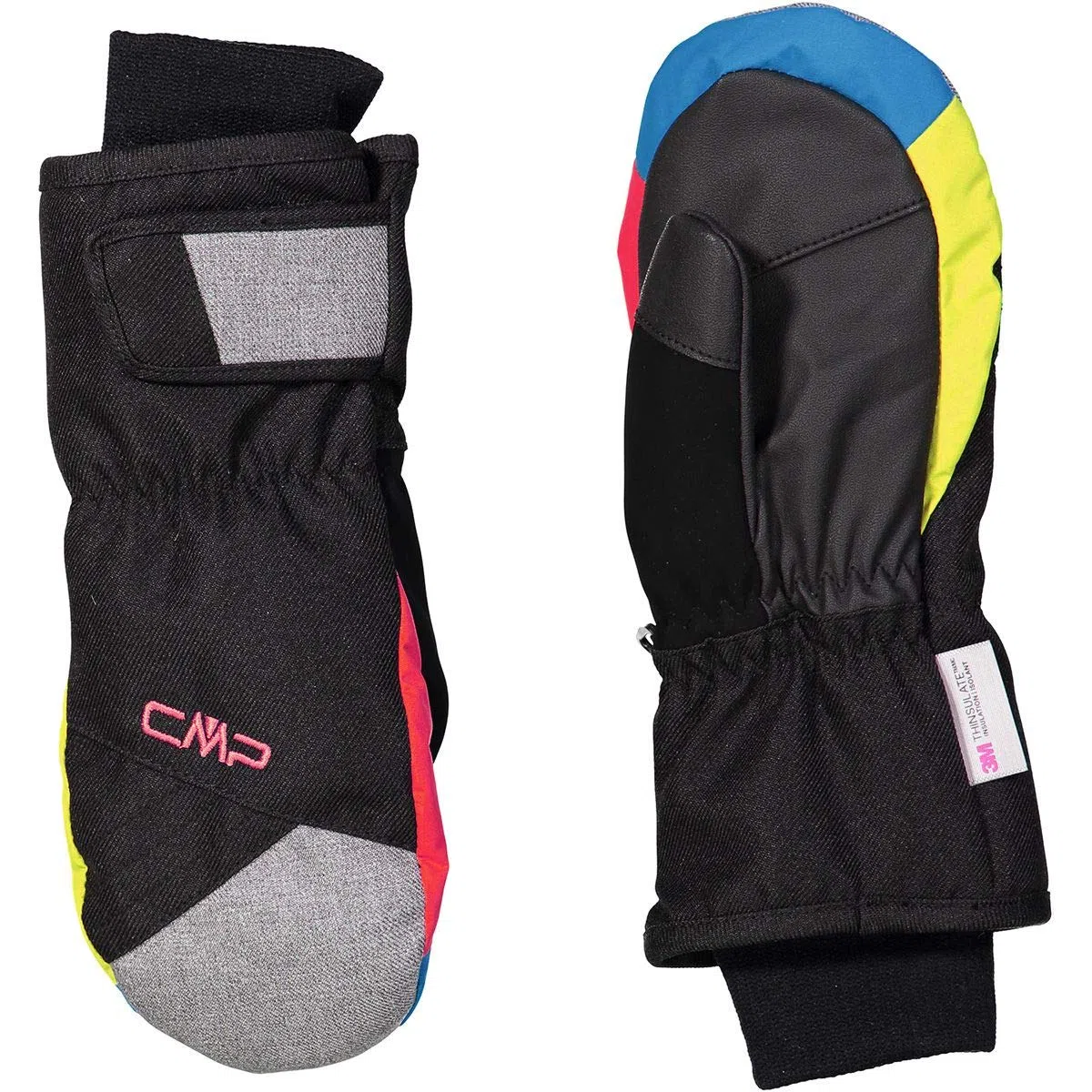 CMP Muffole da Sci per Bambini - Guanti in Poliestere Unisex Bambini