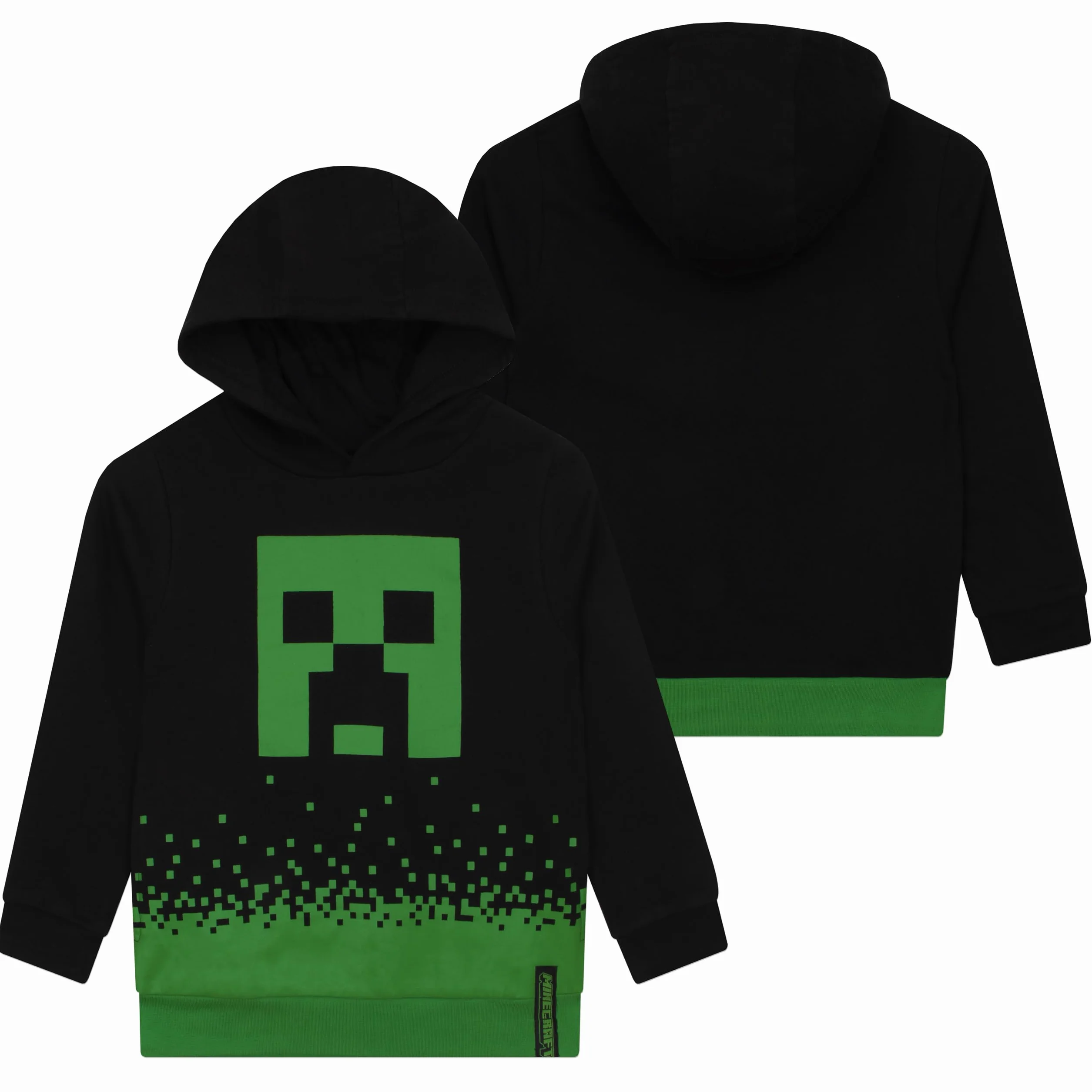 Minecraft Felpa con Cappuccio Ragazzi | Felpa con Cappuccio Creeper | Abbigliamento da Gioco per Bambini