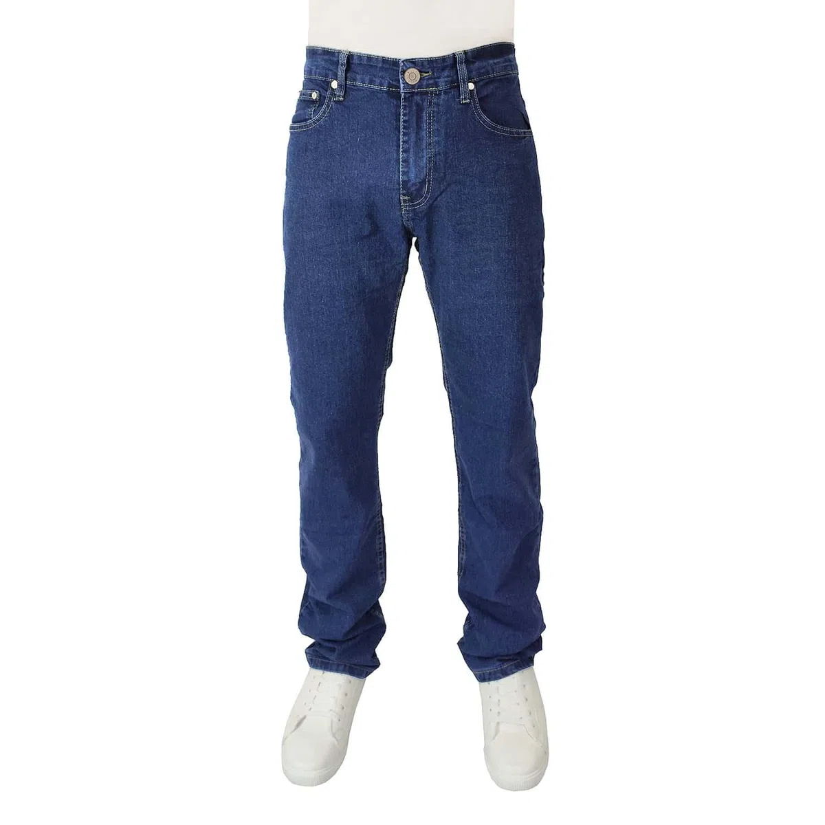 Mastino Jeans Uomo Regular Fit – Denim Stretch 5 Tasche, Vita Alta, Gamba Dritta, Comfort & Stile