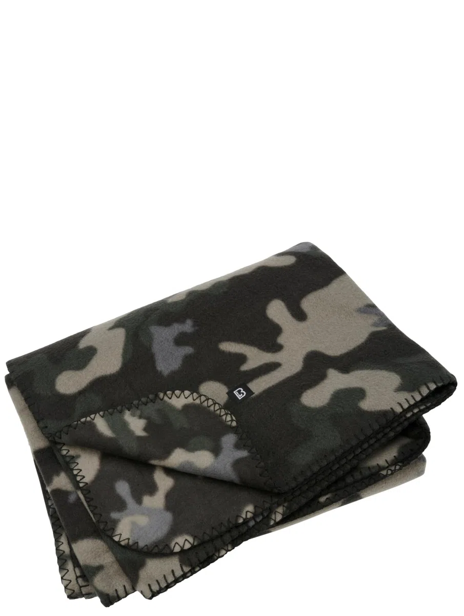 Brandit Fleece Blanket, darkcamo, OS