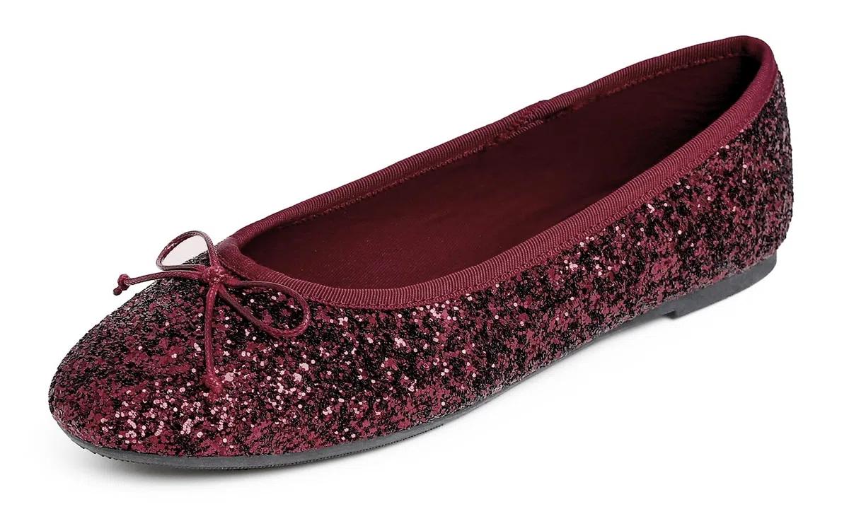 Feversole Ballerina in Vernice Colorata con Cuscino in Memory Foam per amaretti da Donna