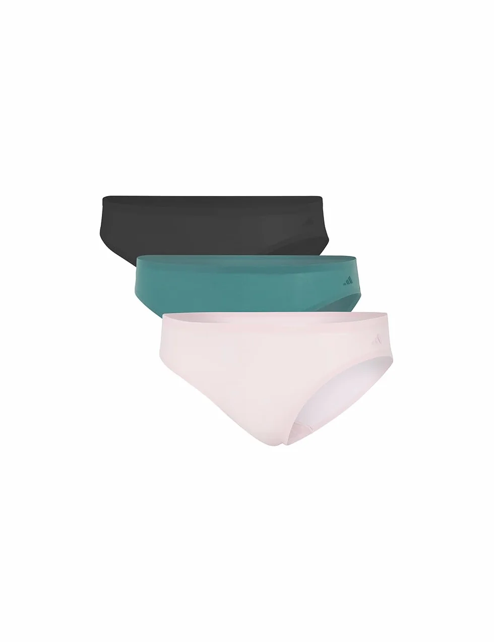Adidas Bikini (3pk) - Sport Active Light Flex-Packaged Panties - Bequeme Unterwäsche Mutande da Uomo Donna