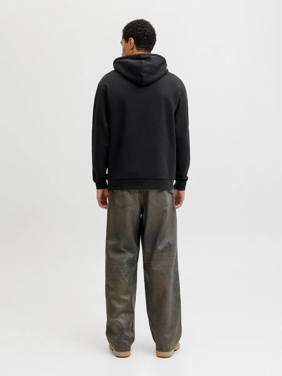 JACK & JONES Hoodie Plain Hoodie