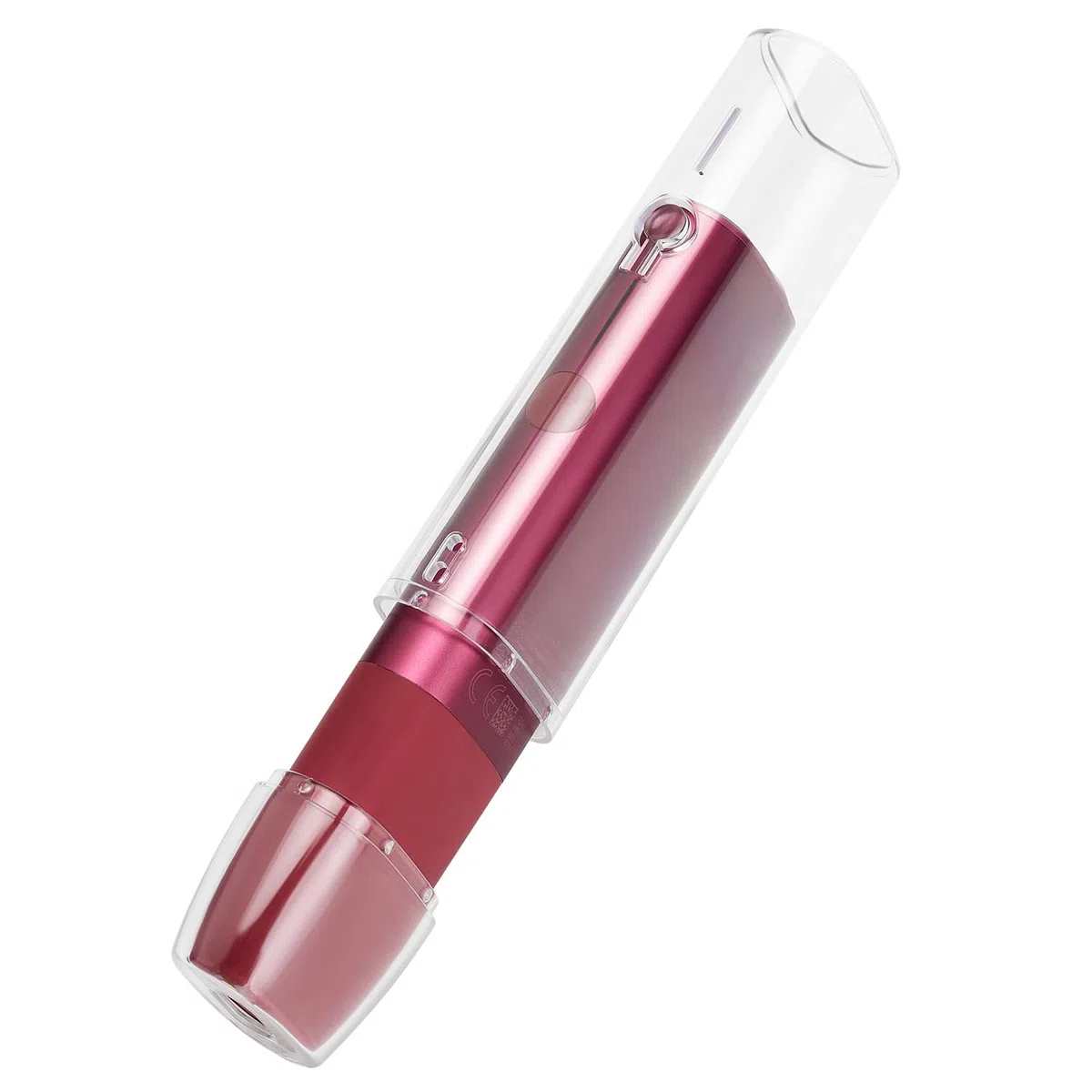 Custodia protettiva con cover rigida in PC + cordino per iqos iluma one/ILUMA i one (Trasparente)