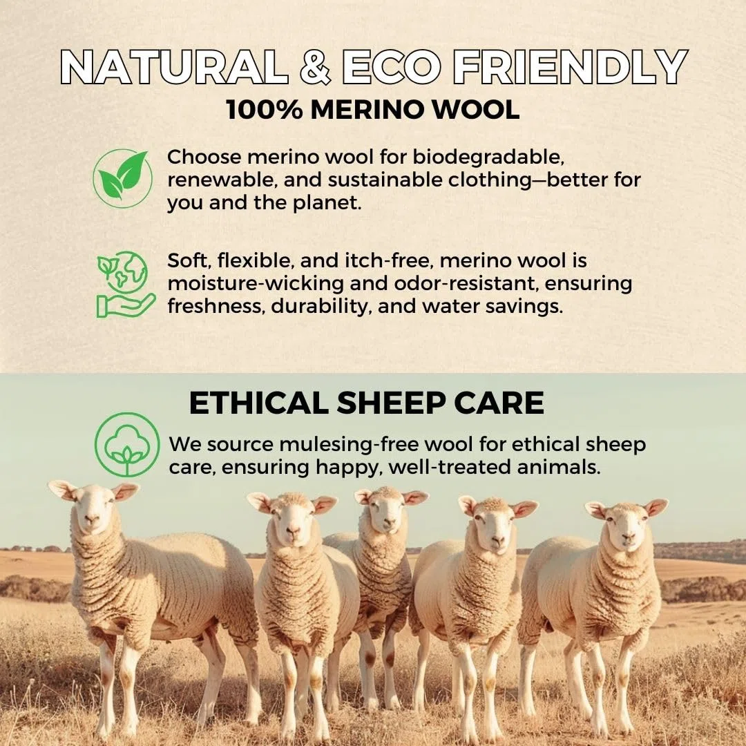 menique - Felpa unisex a maniche lunghe, per ragazze e ragazzi, in tessuto merino biologico