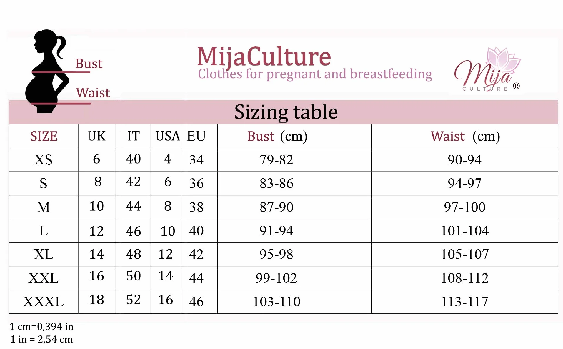 MijaCulture Camicia da Notte 2 in 1 Cotone Premaman/Allattamento/Allattamento al Seno 2074