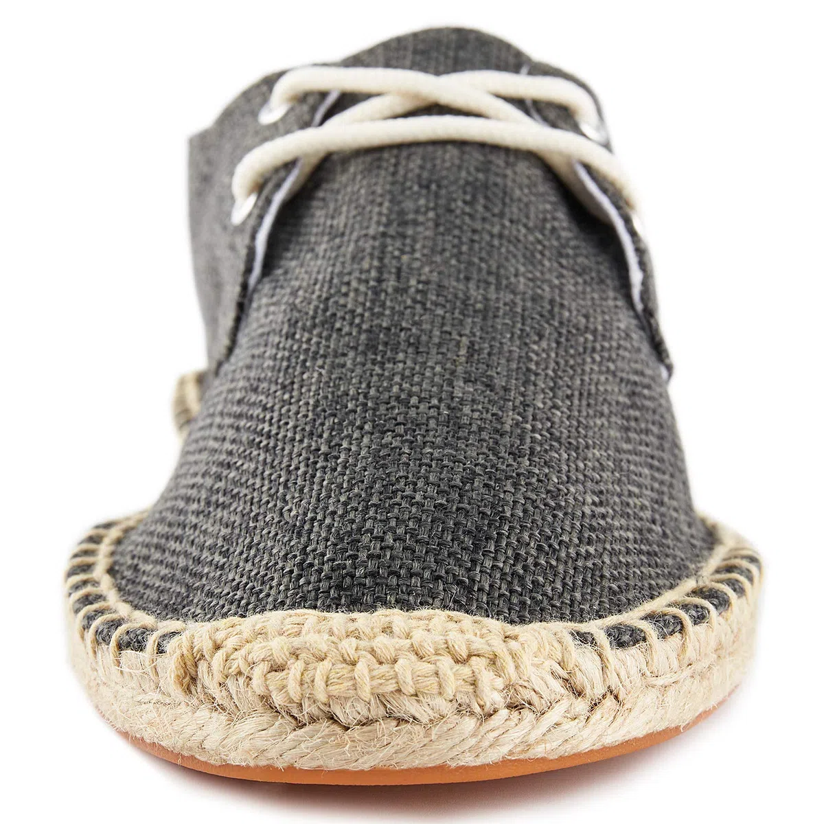Uomo Lace Up Casual Canvas Slip on Espadrillas Piatte