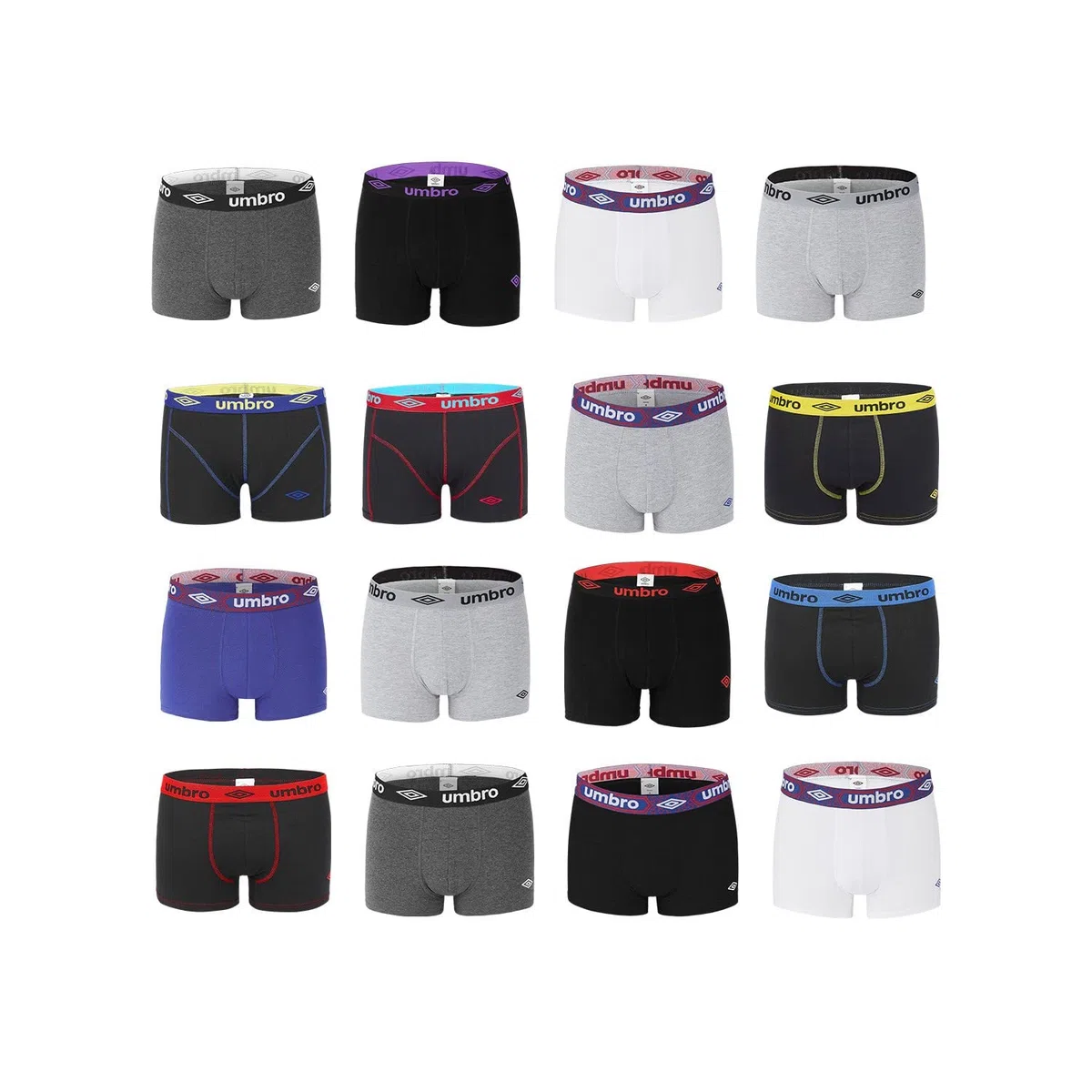 Umbro Umbro Boxer Umb/1/Bcx6 Boxer Corti Uomo (Pacco da 6)