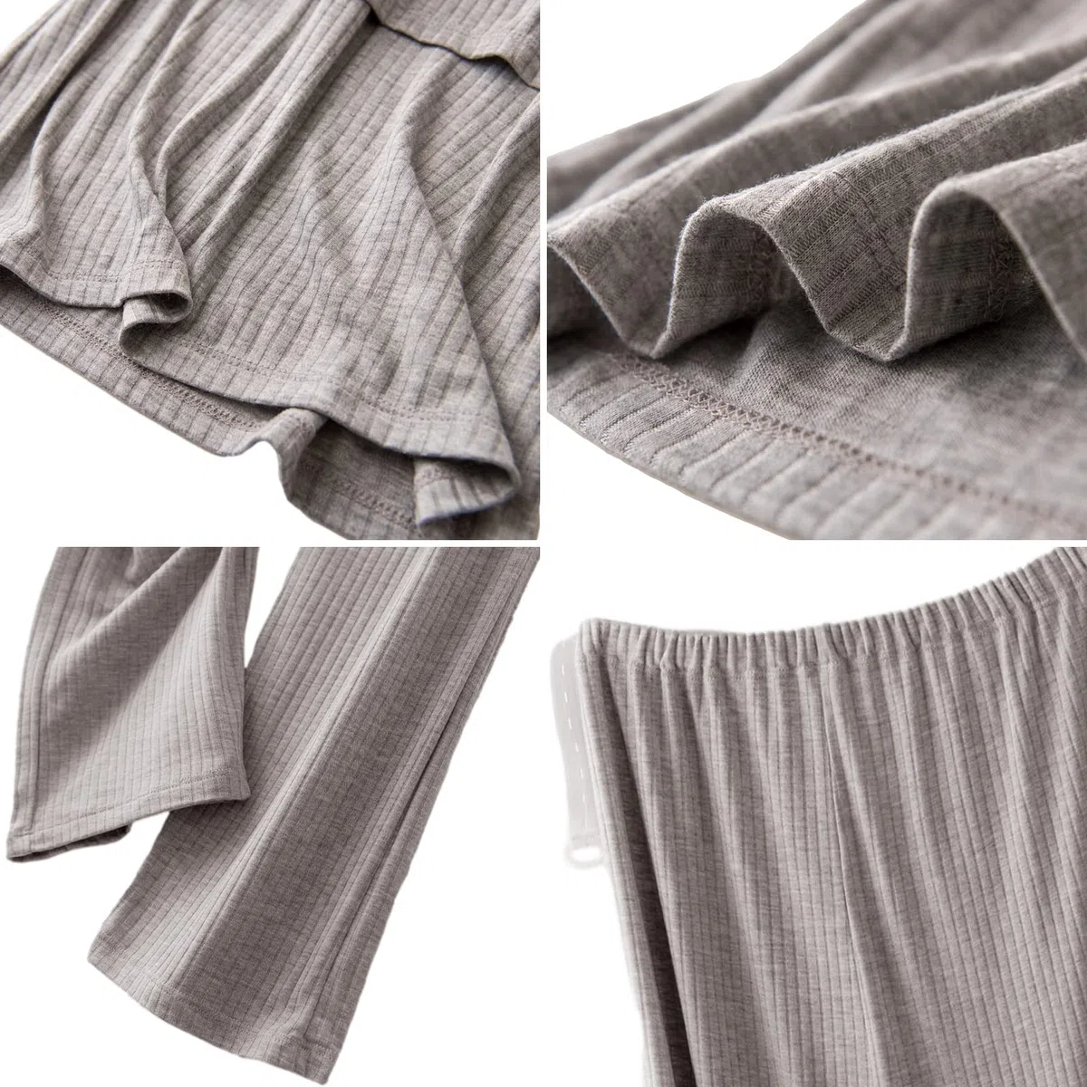 Set Pigiama Donna Premaman Maniche Corte Camicie Infermieristiche Top e Pantaloni Lunghi Casual Set