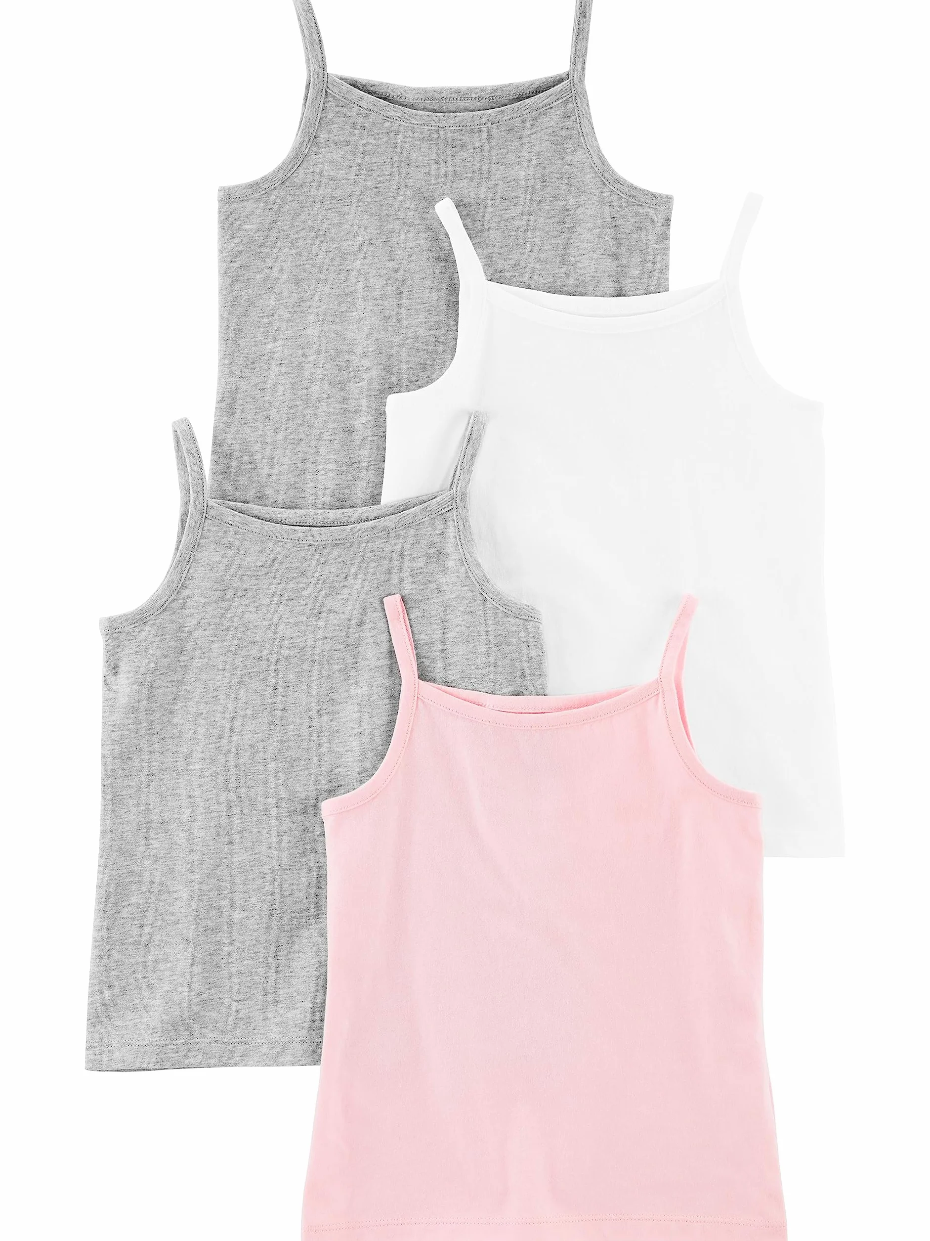 Simple Joys by Carter's Tank Tops, Pack of 4 Camicia Bambine e Ragazze (Pacco da 4)