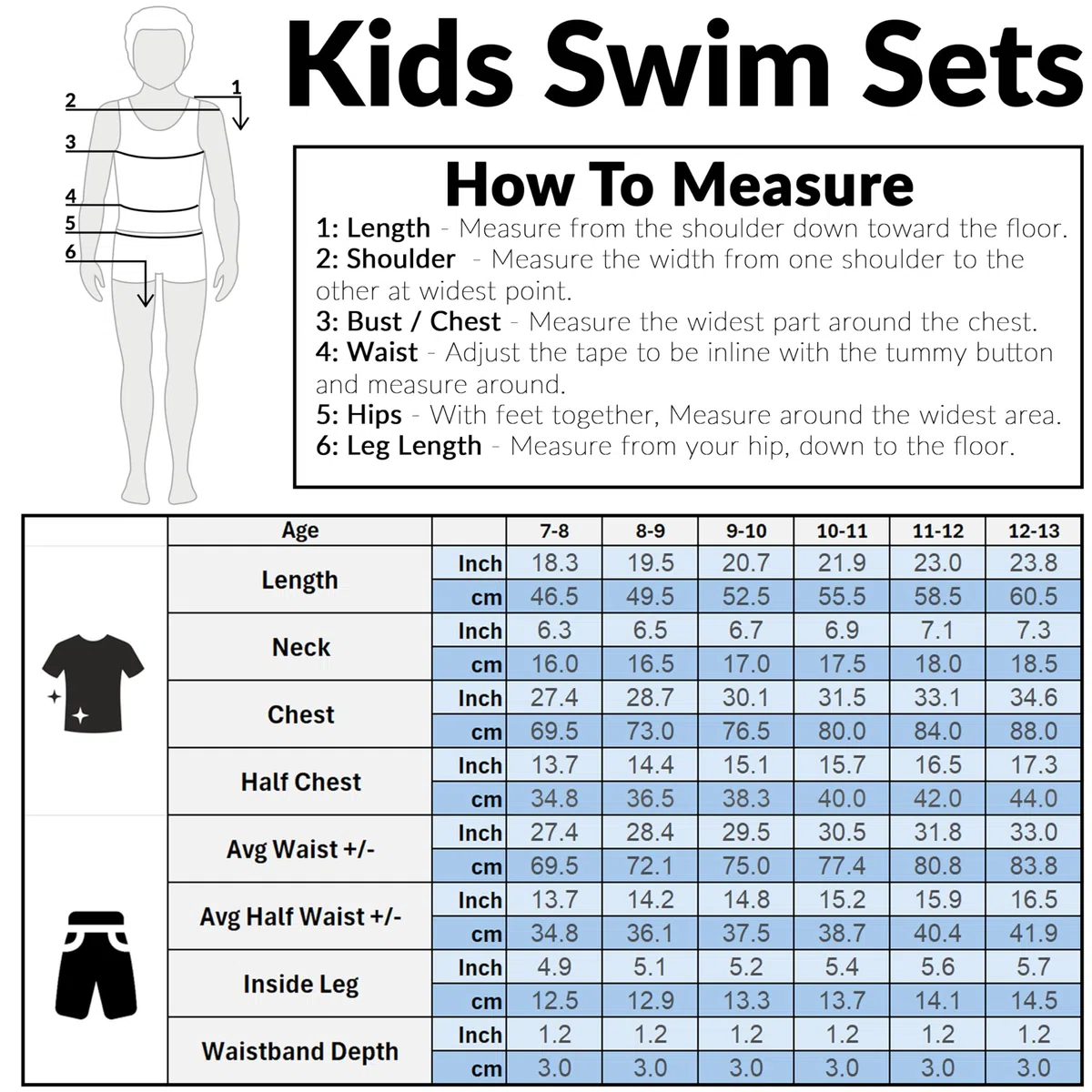 Get Trend Super Mario - Costume da bagno per ragazzi, 2 pezzi, a maniche corte, rash guard e costume da bagno, UPF 50+, accessori per piscina e spiaggia
