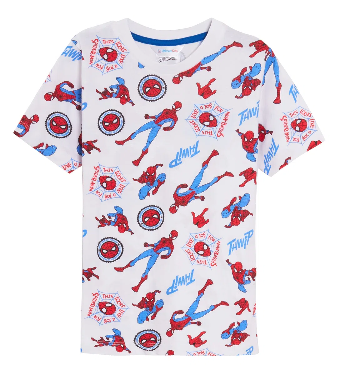 Set di 3 t-Shirt Spiderman per Ragazzi, Top per Travestimento Marvel per Bambini, t-Shirt a Maniche Corte, Multipack.