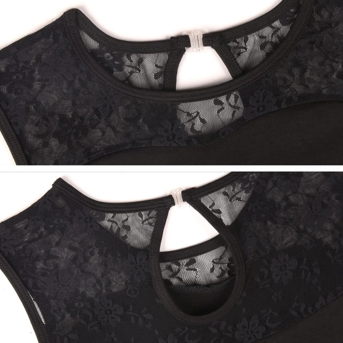 Ragazze Danza Leotard Balletto Bambino Ginnastica Artistica Cotone Manica Corta Dancewear