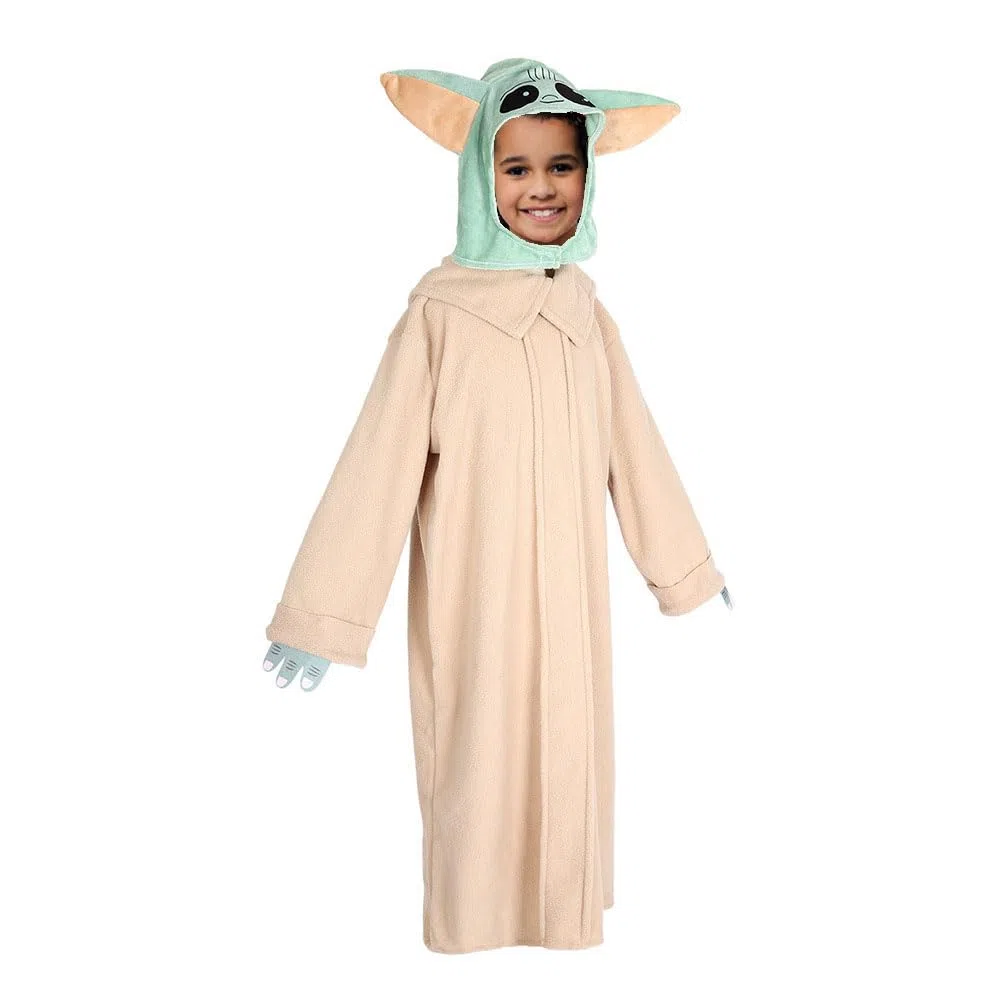 Star Wars Mandalorian Yoda Baby Halloween Yoda Baby Abbigliamento per bambini Stage Performance Cosplay Abbigliamento