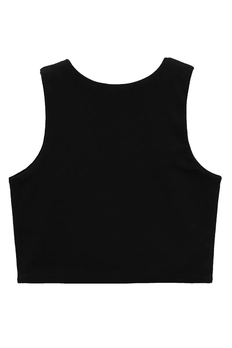 Lilax Basic Crop Tank Top T-Shirt Bambine e Ragazze