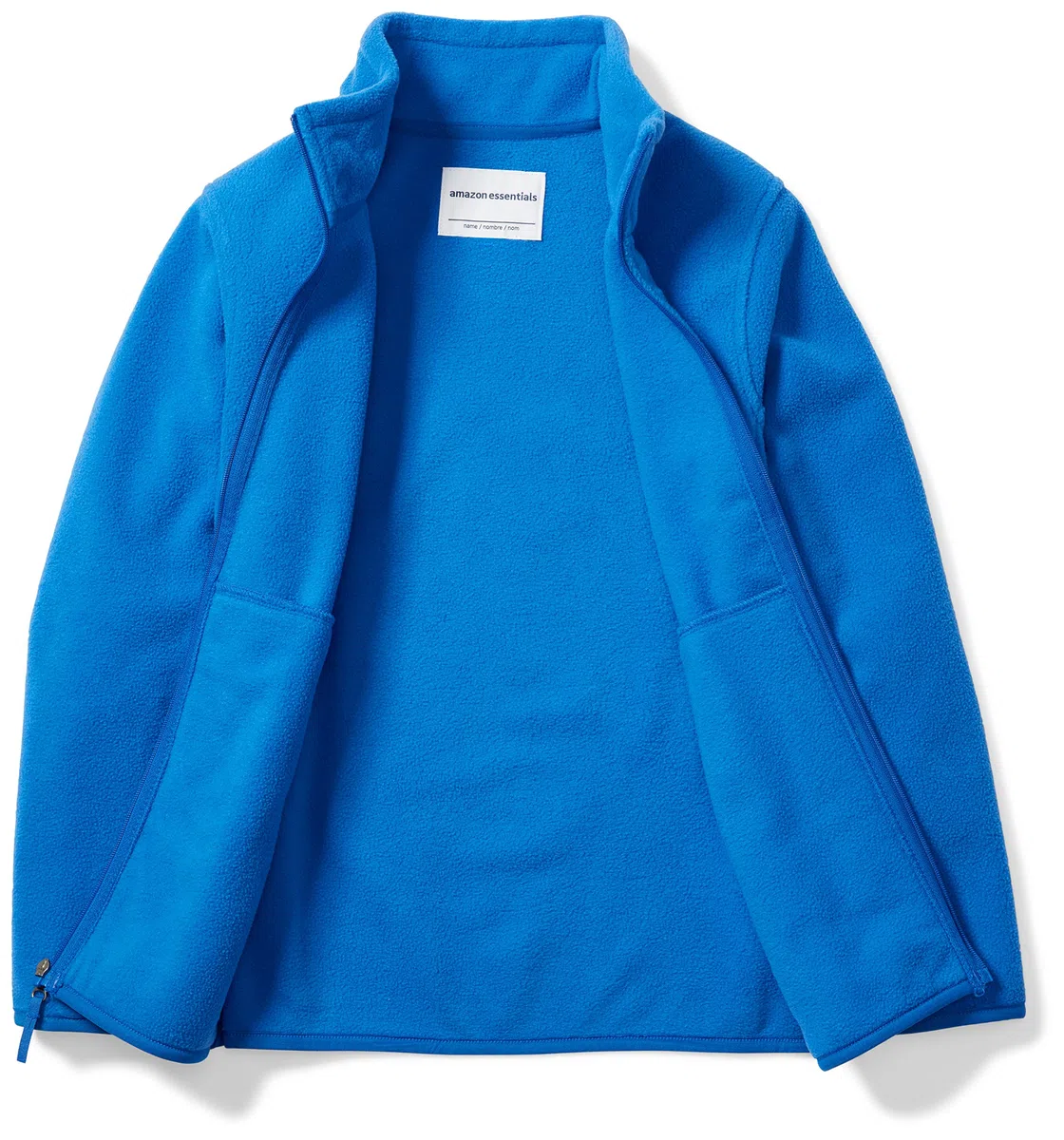 Amazon Essentials Bambini e Ragazzi Giacca con Collo a Lupetto con Cerniera Integrale in Pile