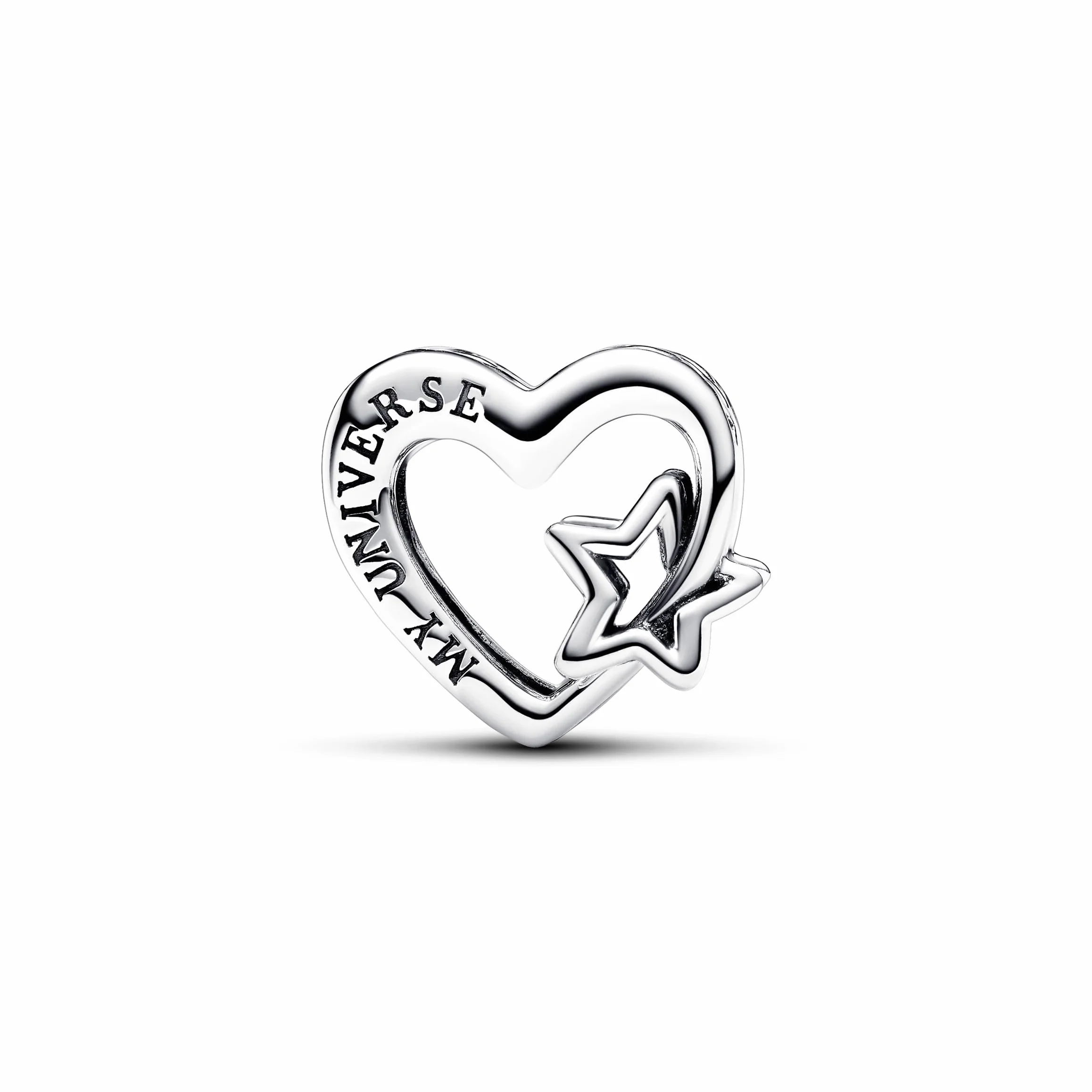 PANDORA Moments - Charm cuori in argento sterling
