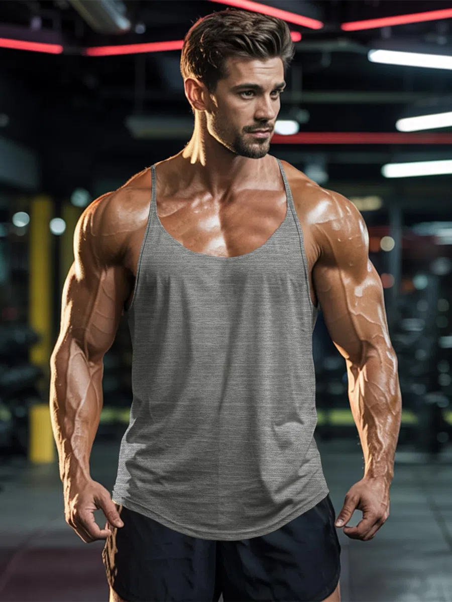 Canottiera Uomo Palestra,Canotta Senza Maniche Allenamento,Magliette da Bodybuilding