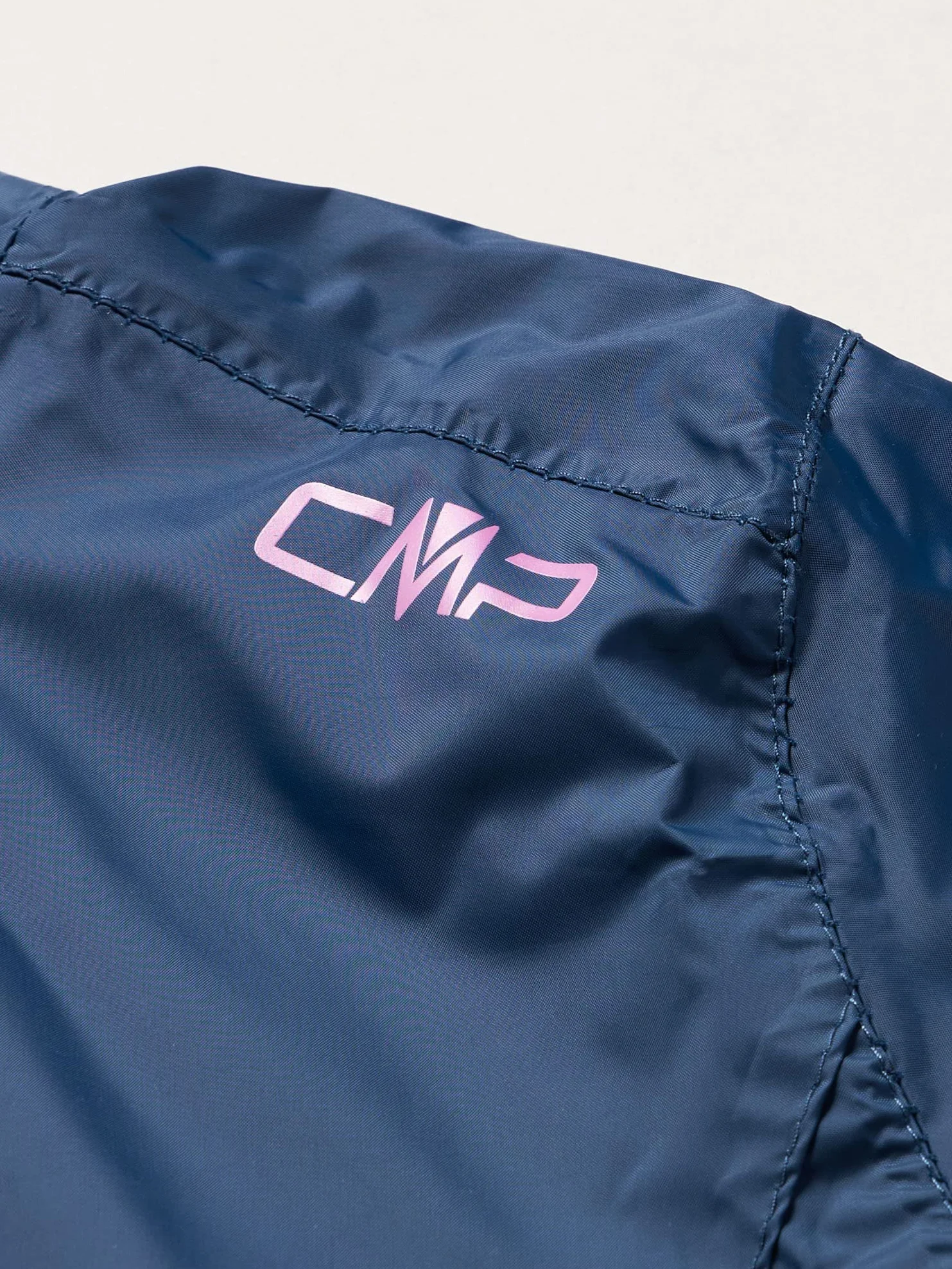CMP - Giacca Kid G con Cappuccio Antipioggia, Blue, 152