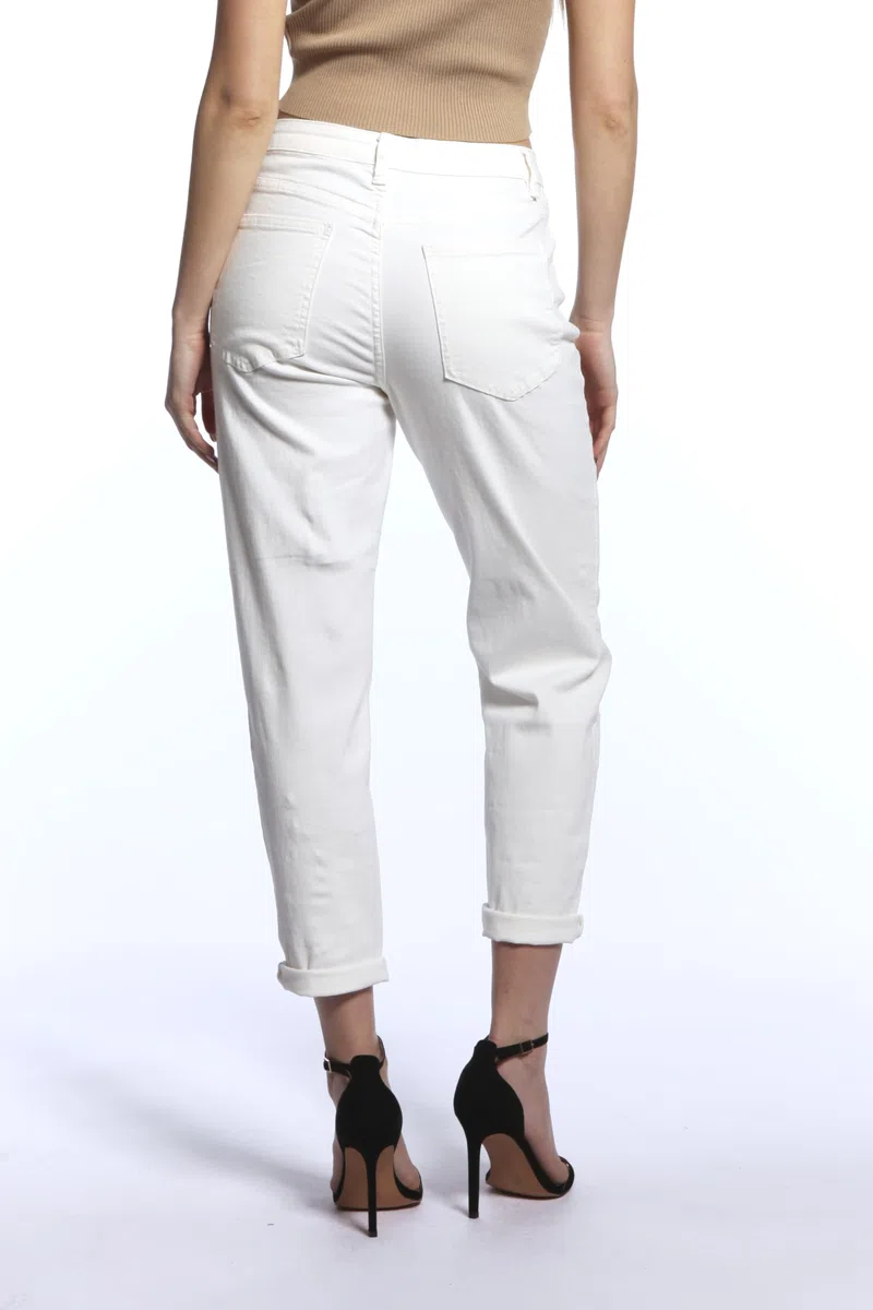 JOPHY & CO. Pantalone Donna con Cinque Tasche in Cotone Elasticizzato (cod.1372)