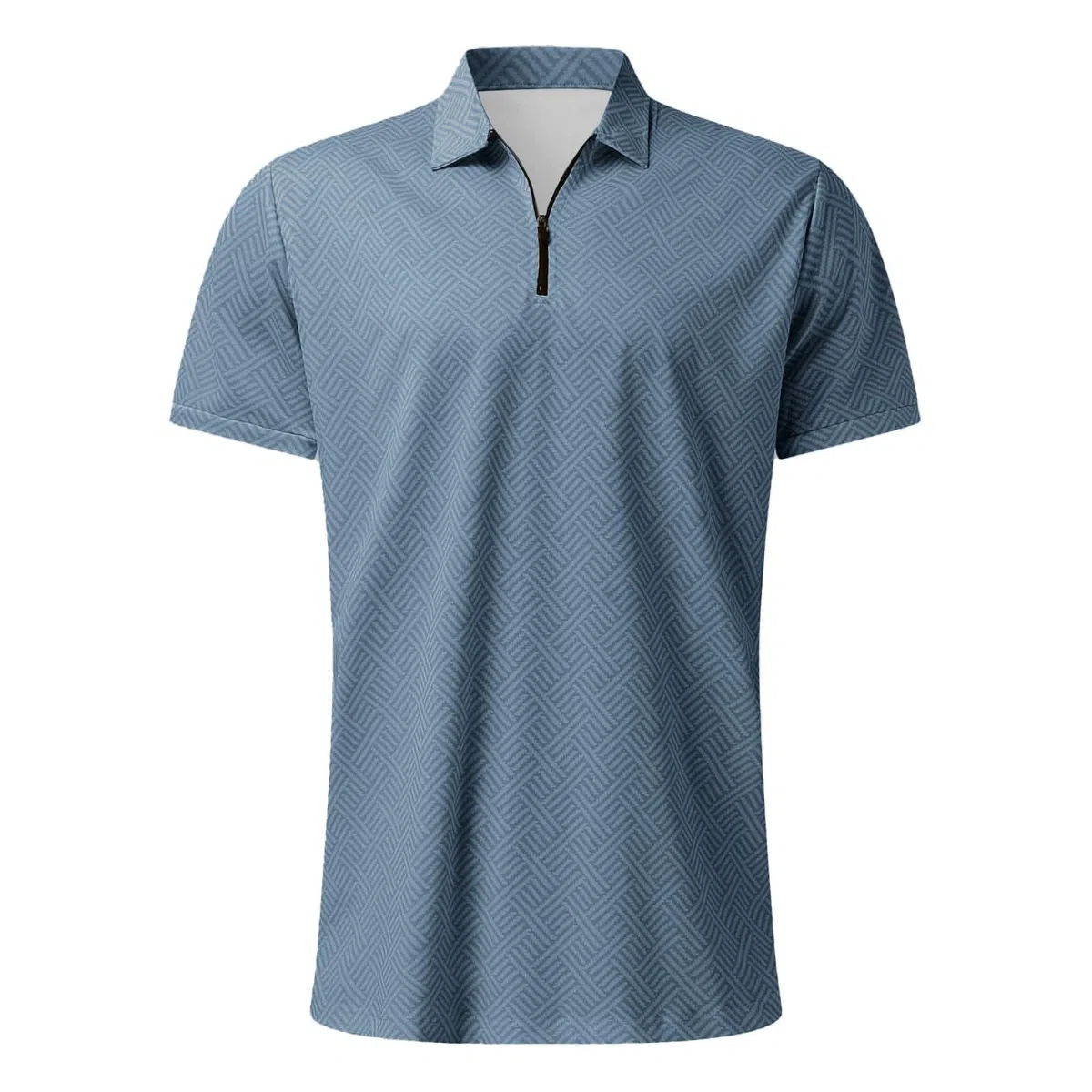 Tuta Uomo Estiva Sportiva Maniche Corte Cerniera T-Shirt e Pantaloncini Estiva 2 Pezzi Set Completo Completa Cotone Leggero Tute Due Maglietta e Complete
