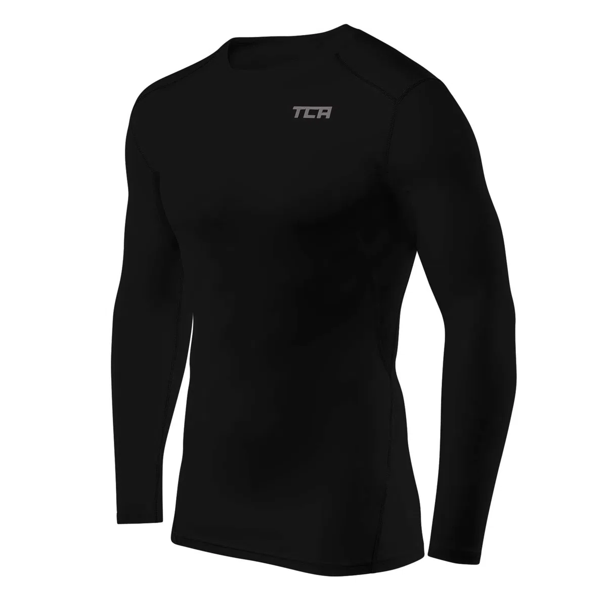 TCA Hyperfusion Compression Base Layer Maglia Manica Lunga sotto Maglia da Uomo - Girocollo
