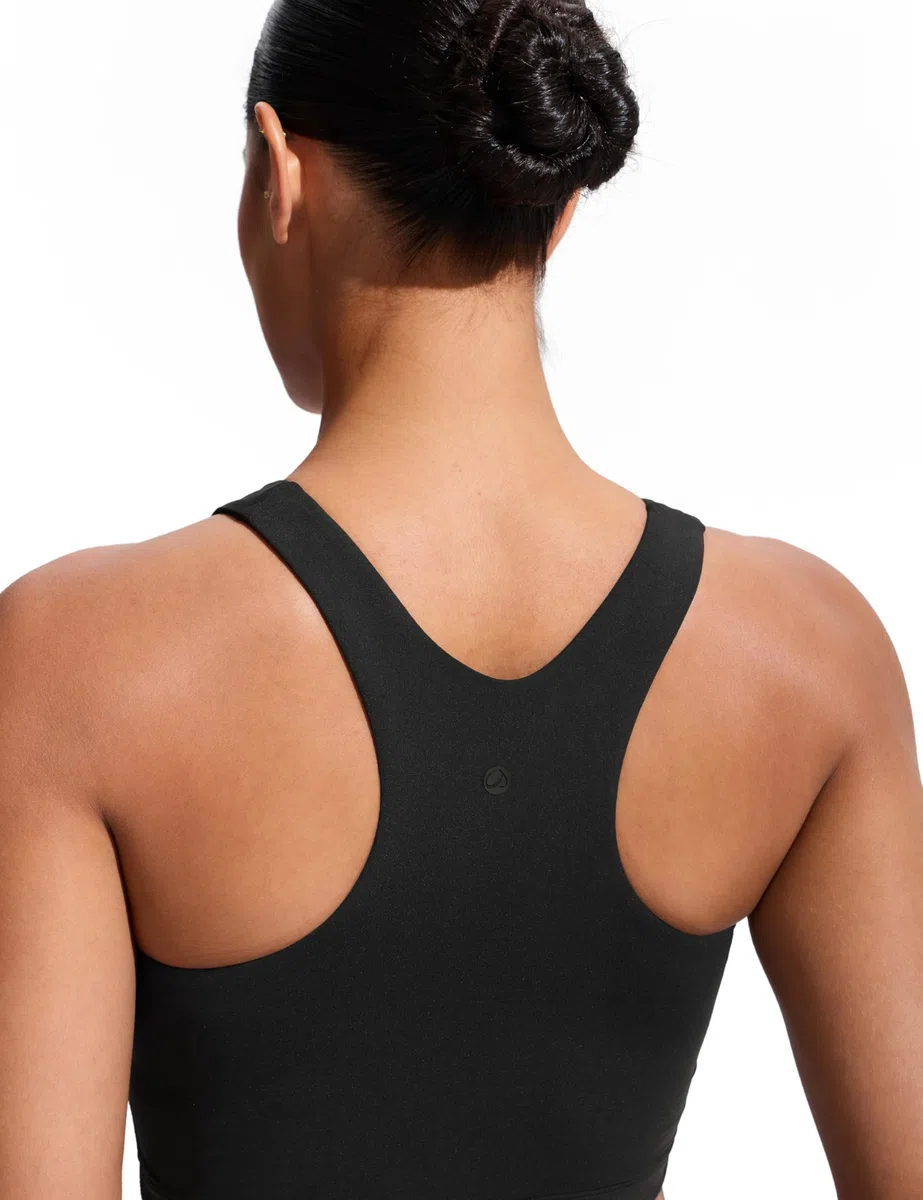 CRZ YOGA Top Bikini da Donna con Schiena all'Americana e Imbottitura ad Asciugatura Rapida