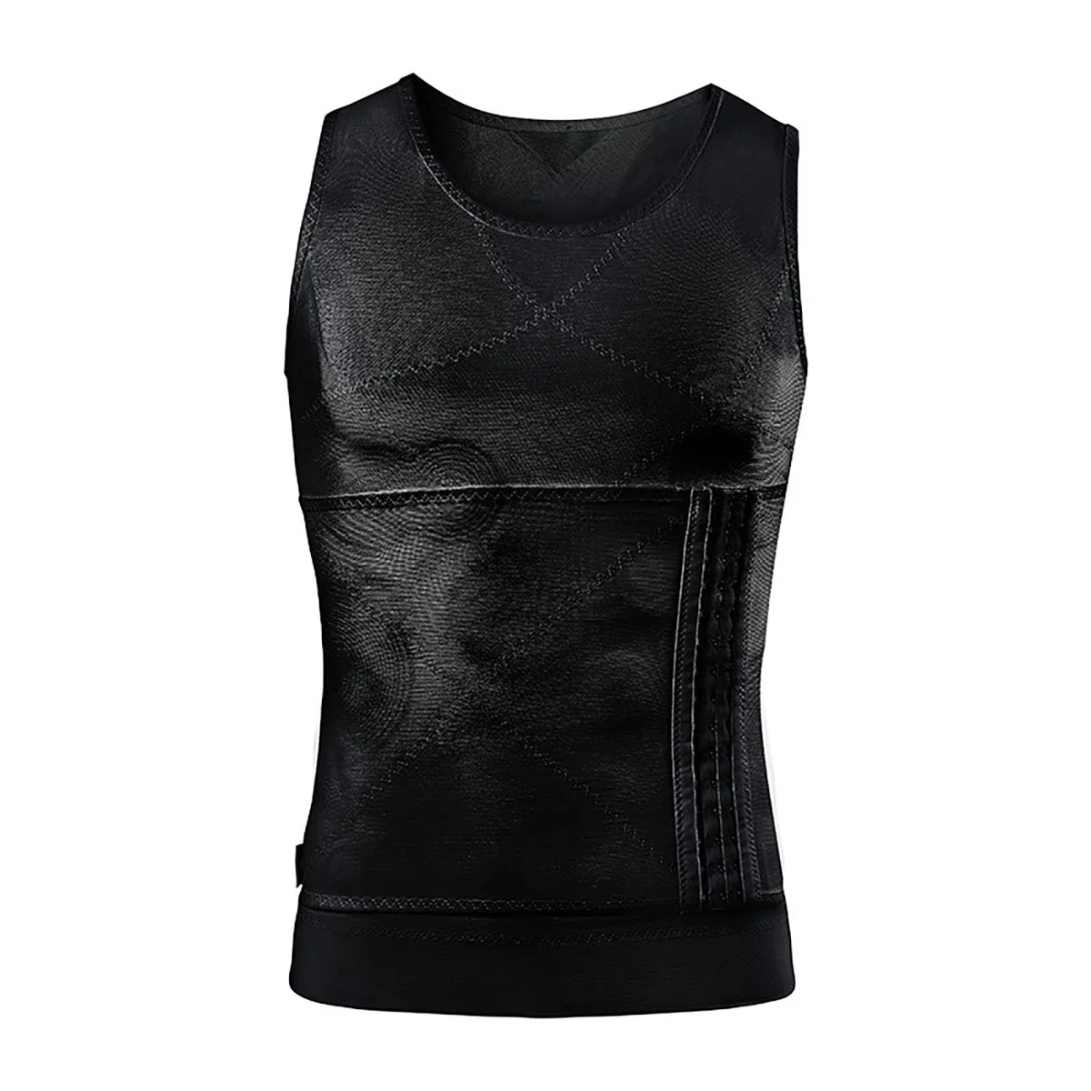 Contenitiva Uomo Compressione - Snellente Intima Elasticizzato Fitness Canottiera Dimagrante Pancia Canotta Shapewear Indumento Da Indossare Sotto Giacca Per Ufficio E Lavoro Palestra Vita Quotidiana