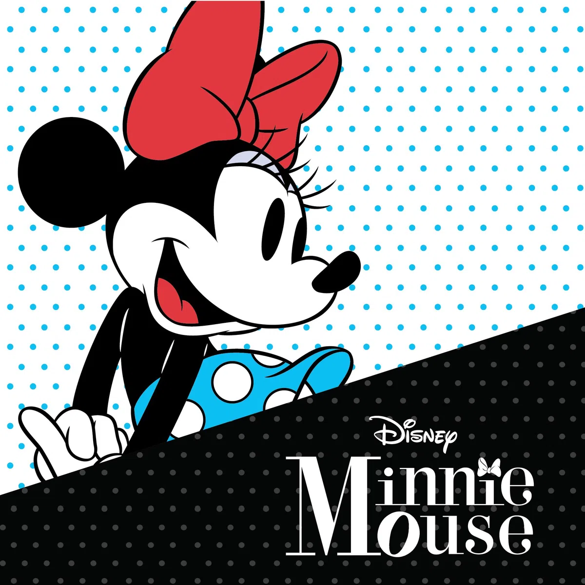 Disney Minnie Mouse Crystal Stud Orecchini e Collana Argento Placcato Gioielli Set (Altri Colori)