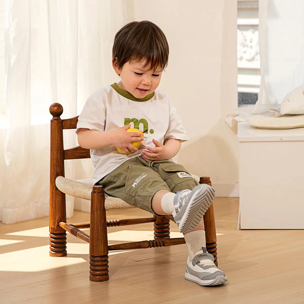 MK MATT KEELY Scarpe Primi Passi Bimbo Bimba Scarpine Neonato Sneakers Comode Traspirante con Suole Gomma Antiscivolo