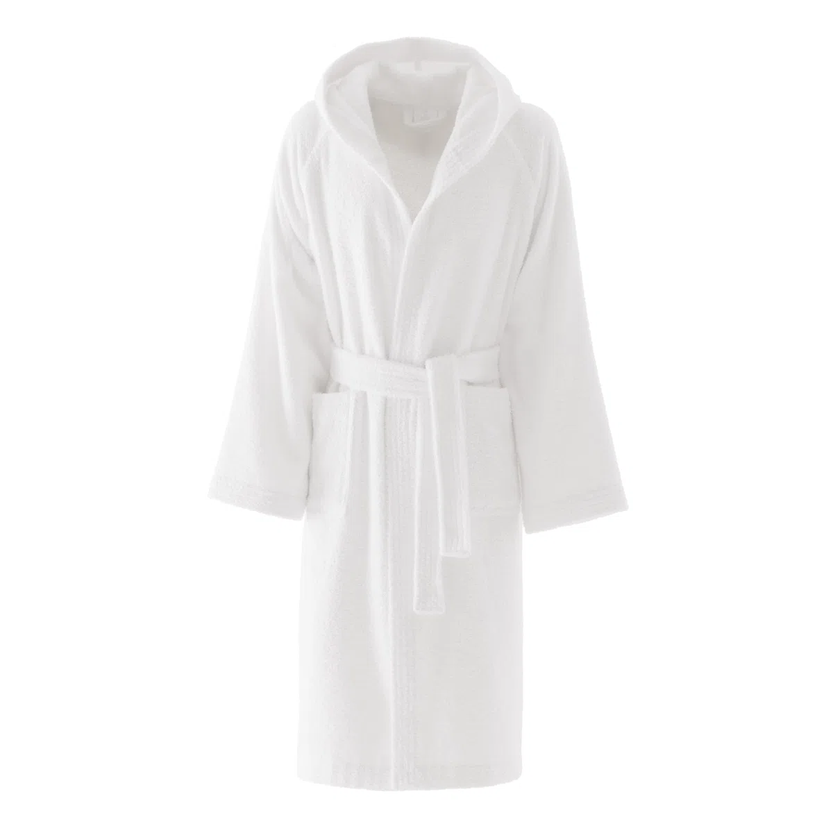 Bassetti Accappatoio Junior Con Cappuccio, 100% Cotone, Bambino, Bambina, Unisex, In Spugna Morbido Assorbente Resistente E Lavabile In Lavatrice