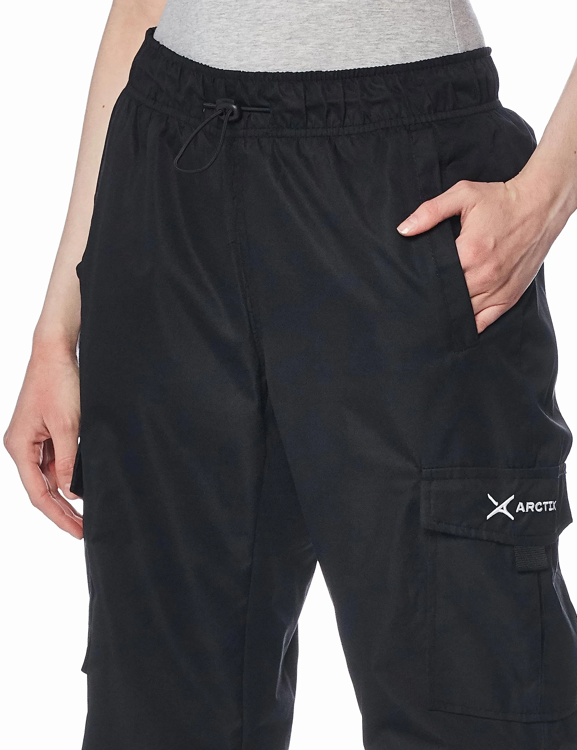 ARCTIX Lumi Pull Over Fleece Lined Cargo Snow Pants Pantaloni da Sci Donna (Pacco da 1)