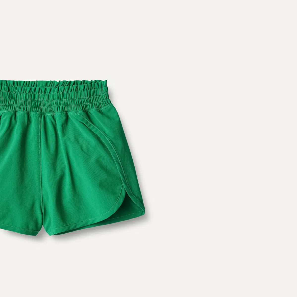 Amazon Essentials Pantaloncini Sportivi a Vita Alta in Tessuto Tecnico Elasticizzato con Elastico in Vita Bambine e ragazze