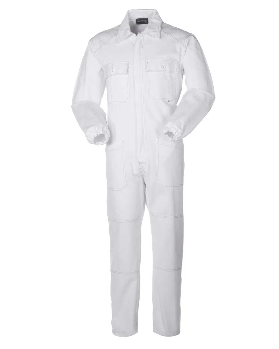 A4010902L Tuta Serio Plus+, Bianco, L