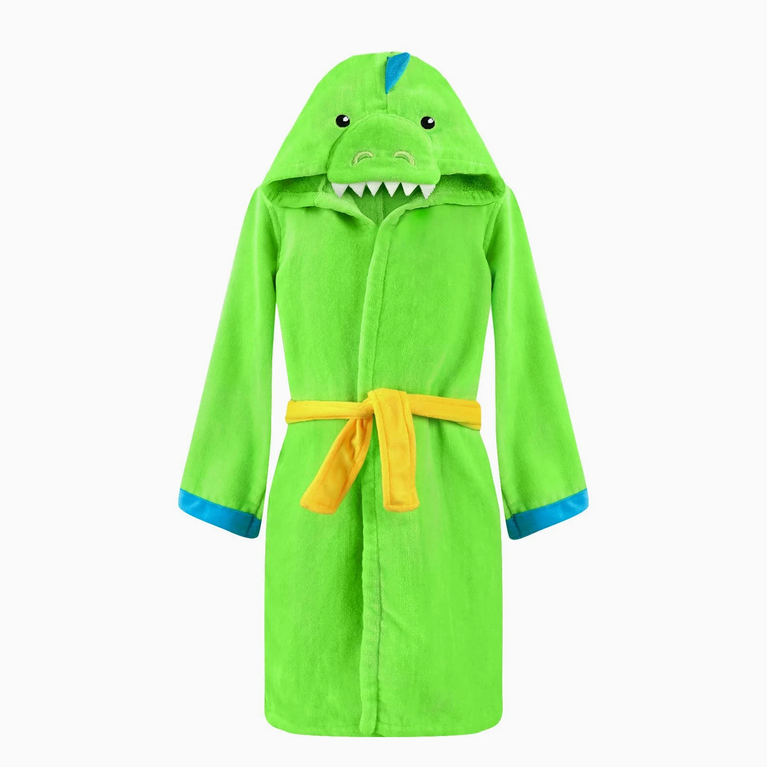WYTbaby Accappatoio Bambini Personalizzato Con Cappuccio 100% Cotone Spugna