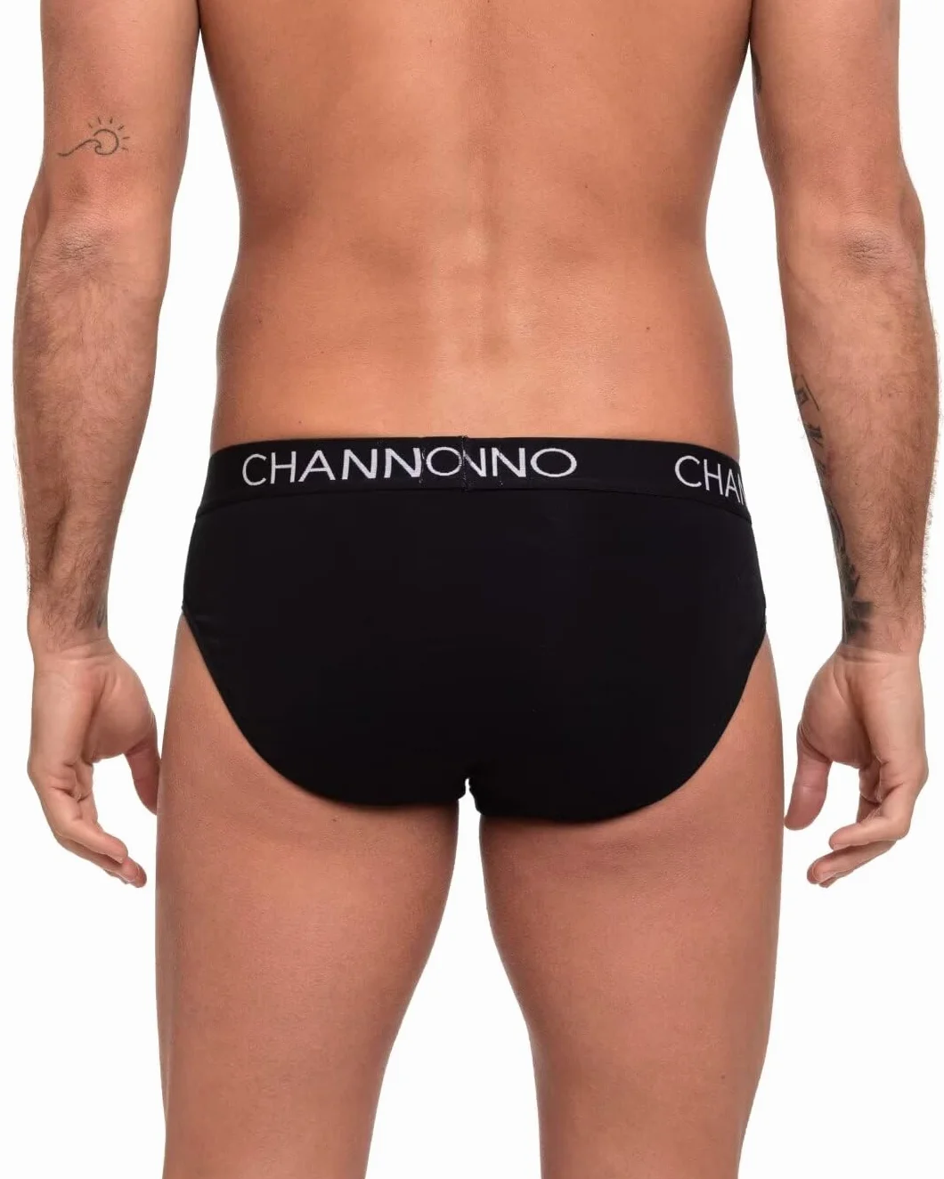 Channo Slip da Uomo in Cotone, Tinta Unita e Uniforme