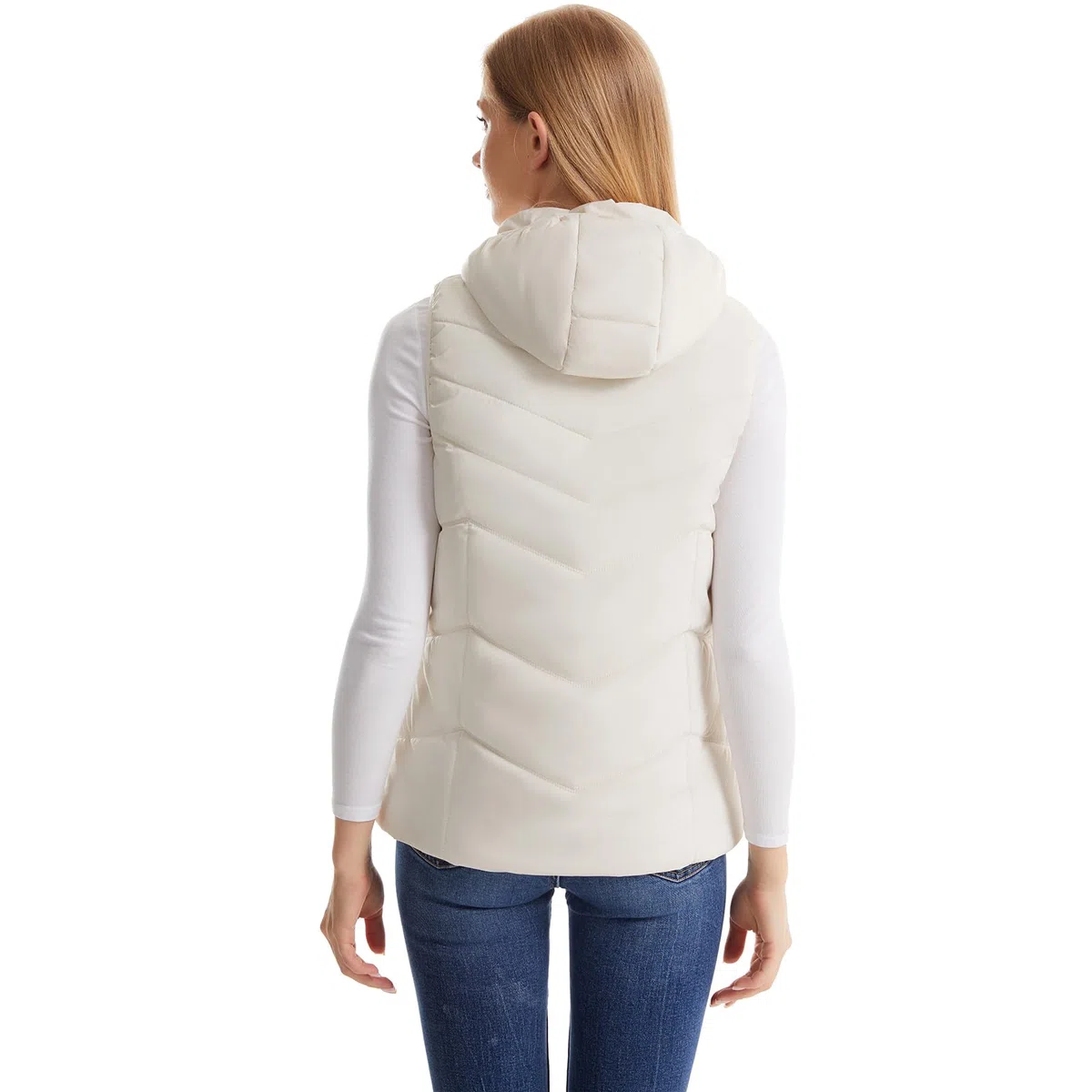 Monave Gilet riscaldato da donna, massimo comfort, riscaldato, controllo indipendente, con 11 zone di riscaldamento, la confezione non include power bank