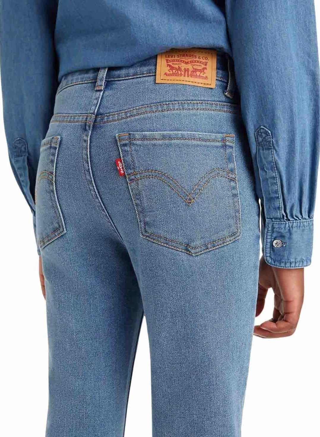 Levi's Mädchen Lvg 726 High Rise Flare Jeans