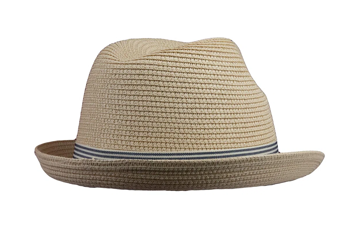 Black Jungle Peron Cappello di Paglia Estivo, da Spiaggia, per Il Tempo Libero, Colore Naturale, Naturale