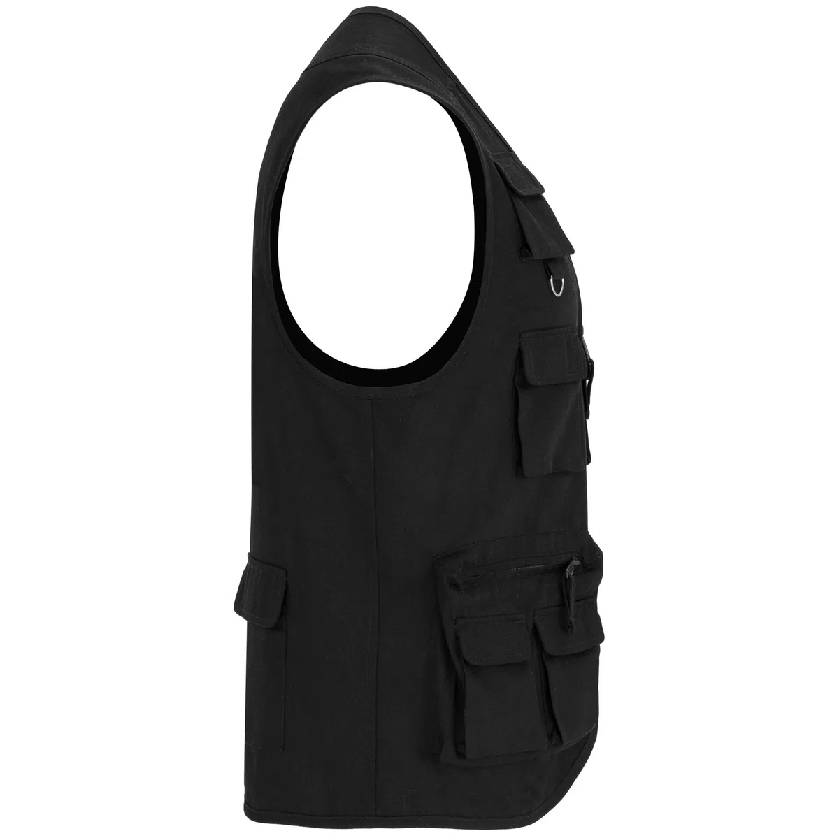 Ristohouse Gilet leggero Multitasche per Lavoro, Caccia e Pesca, Trekking, Personalizzabile con Ricamo