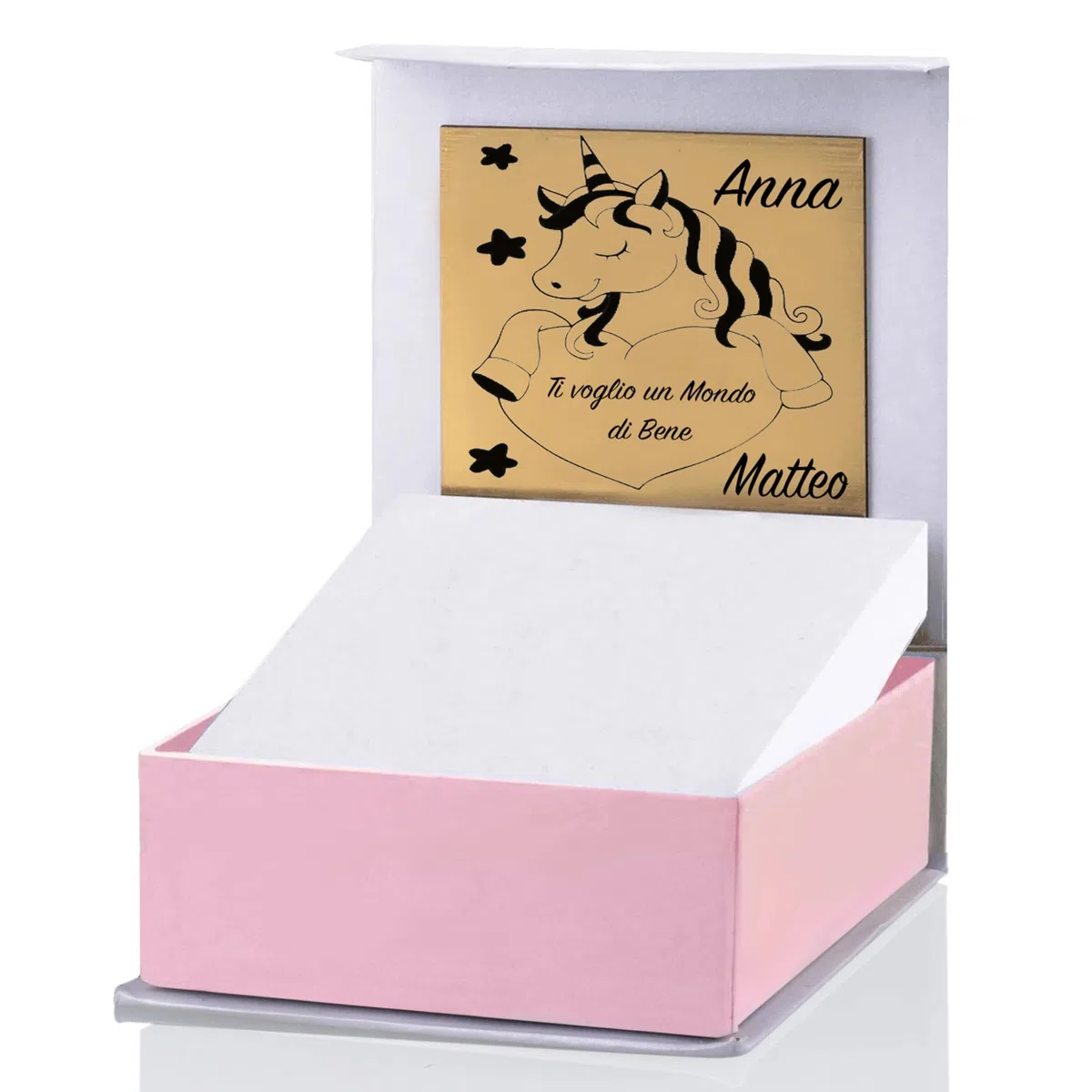 Sakrami Bracciale Argento 925 Bimba Cordoncino Rosa Quadrifoglio Rosa Smaltato Piastrina Incidibile Kids Collection + Confezione Regalo Personalizzata - Braccialetto per Nascita Comunione o Battesimo