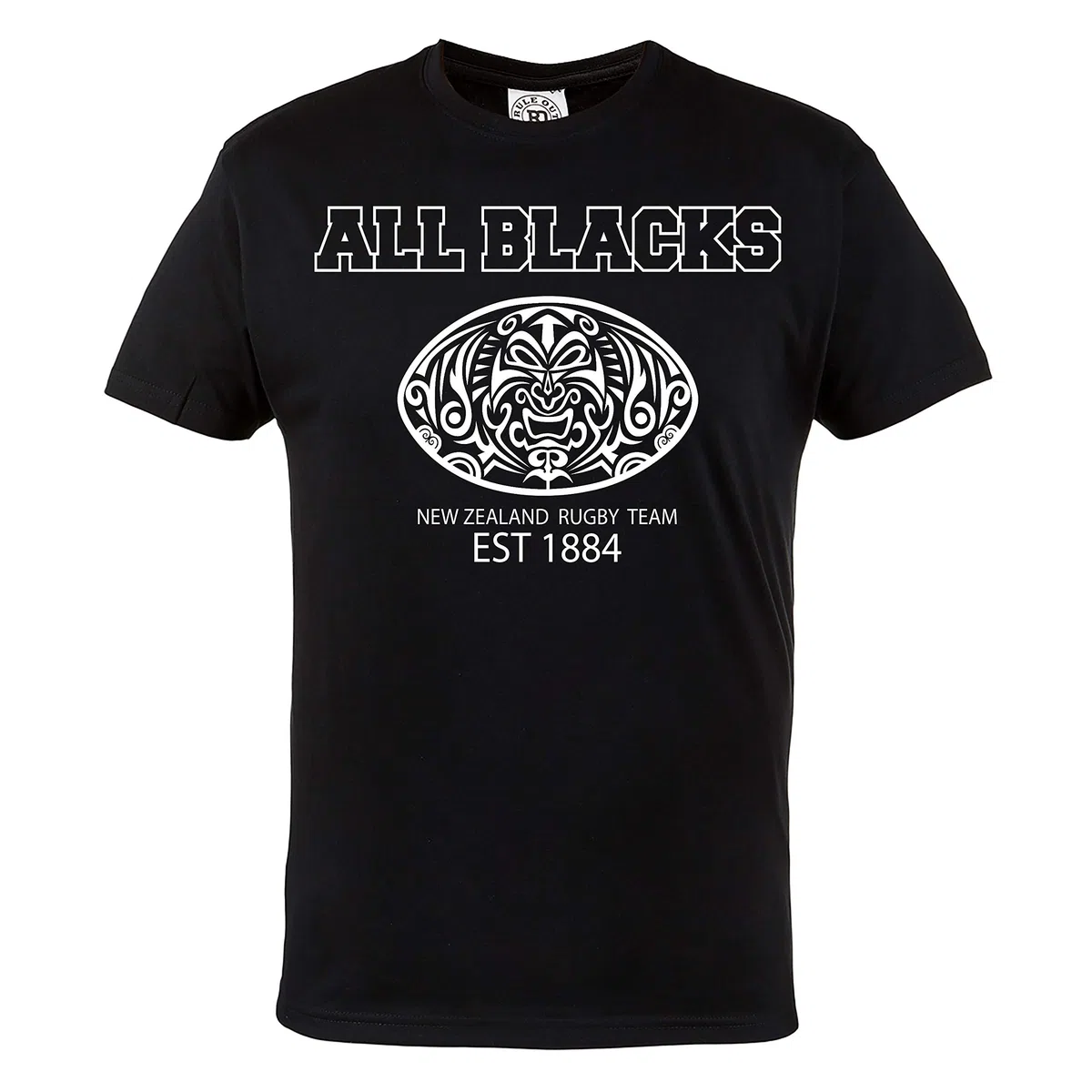 Rule Out Maglietta da Uomo di Rugby. all Blacks. Squadra Nazionale Rugby Nuova Zelanda. Casual Wear