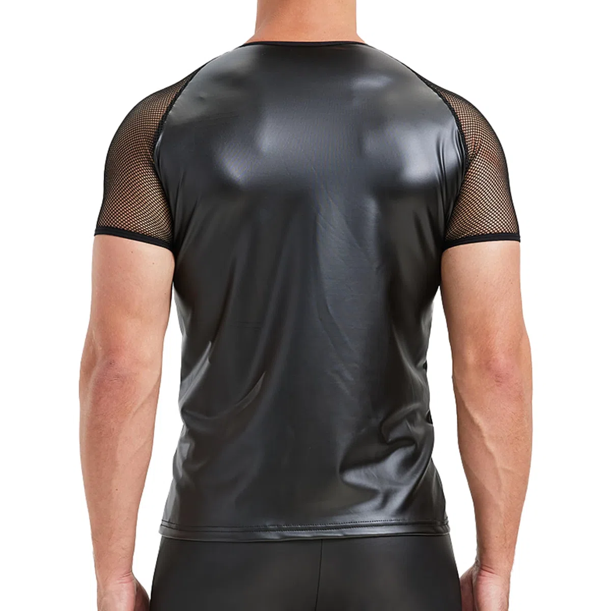 QiaTi Mens Athletic Supporters Wrestling Boxer Tuta Mesh Traspirante Tuta Sport Tuta Intimo Palestra Tuta