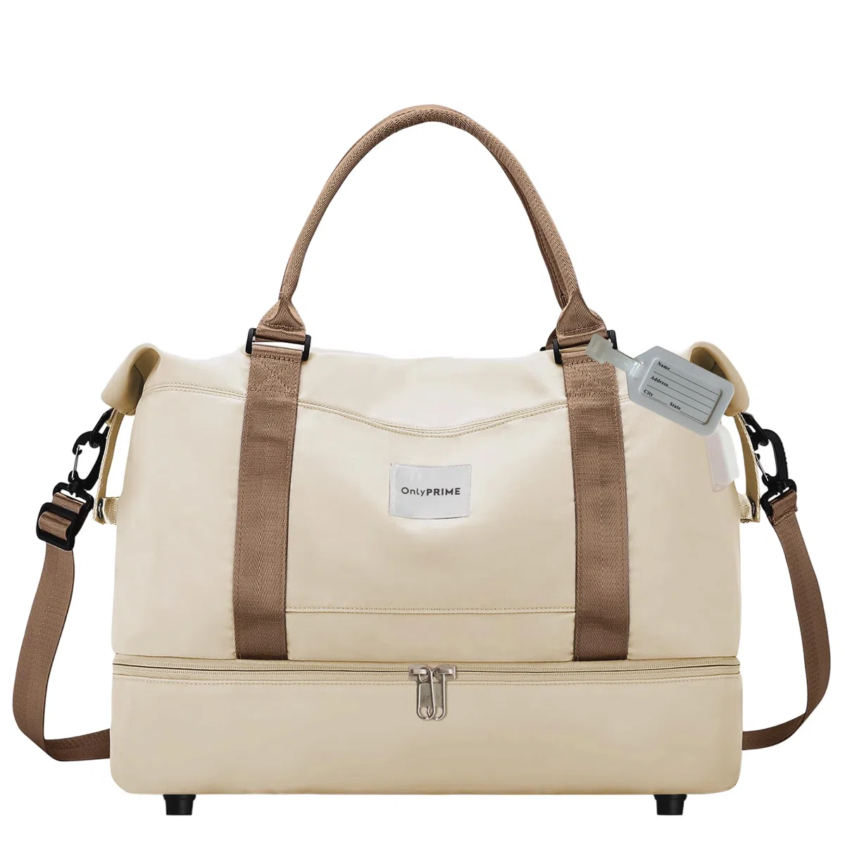 Borsa da Viaggio Donna 40x30x20 cm con Accesso USB, Bagaglio a Mano Cabina, Borsa Sportiva e Palestra con Etichetta Bagaglio, Adatta a Ryanair, Wizz Air, Vueling