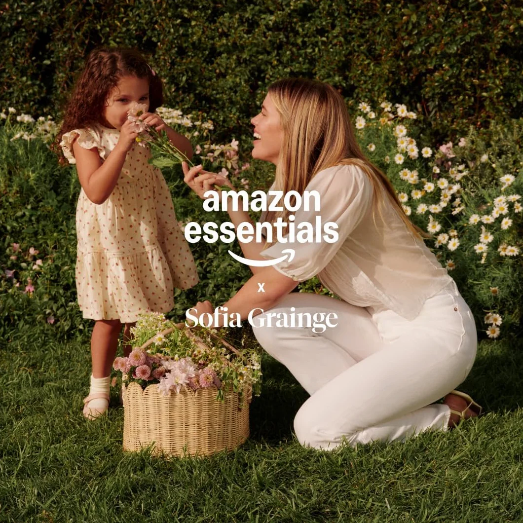 Amazon Essentials x Sofia Grainge Giacca Antipioggia Idrorepellente Bimbo e Bambino