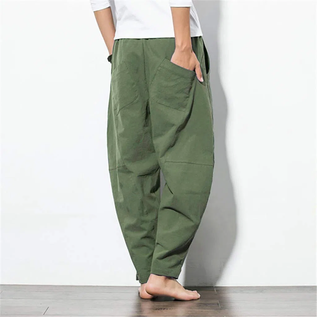 Pantaloni Pantalone Uomo Estivo Fashionable Stile #20230707
