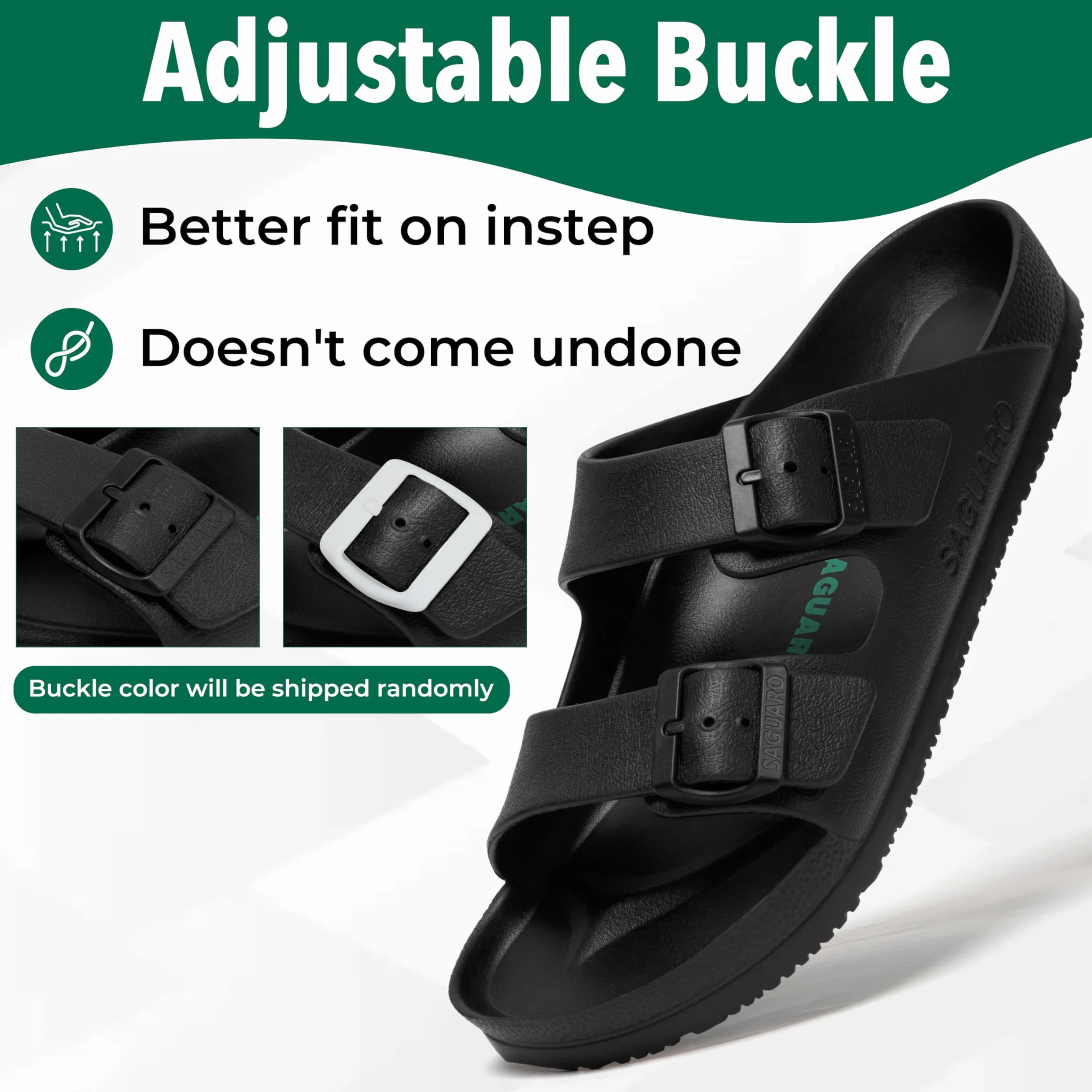 SAGUARO Pantofole Antiscivolo Uomo Donna Spiaggia da Ciabatte Slip-on Scarpe da Bagno Leggere Casuale Sandali Taglia 36-48 EU